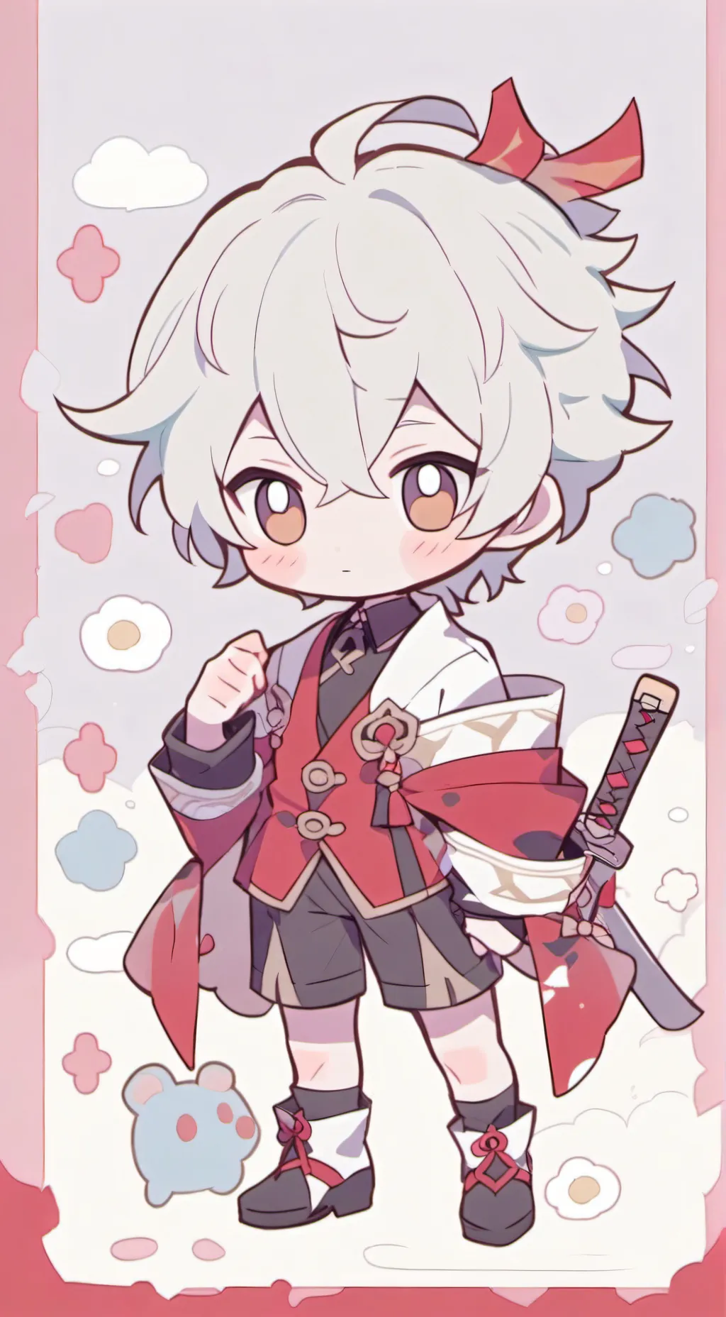 ai character: kazuha background