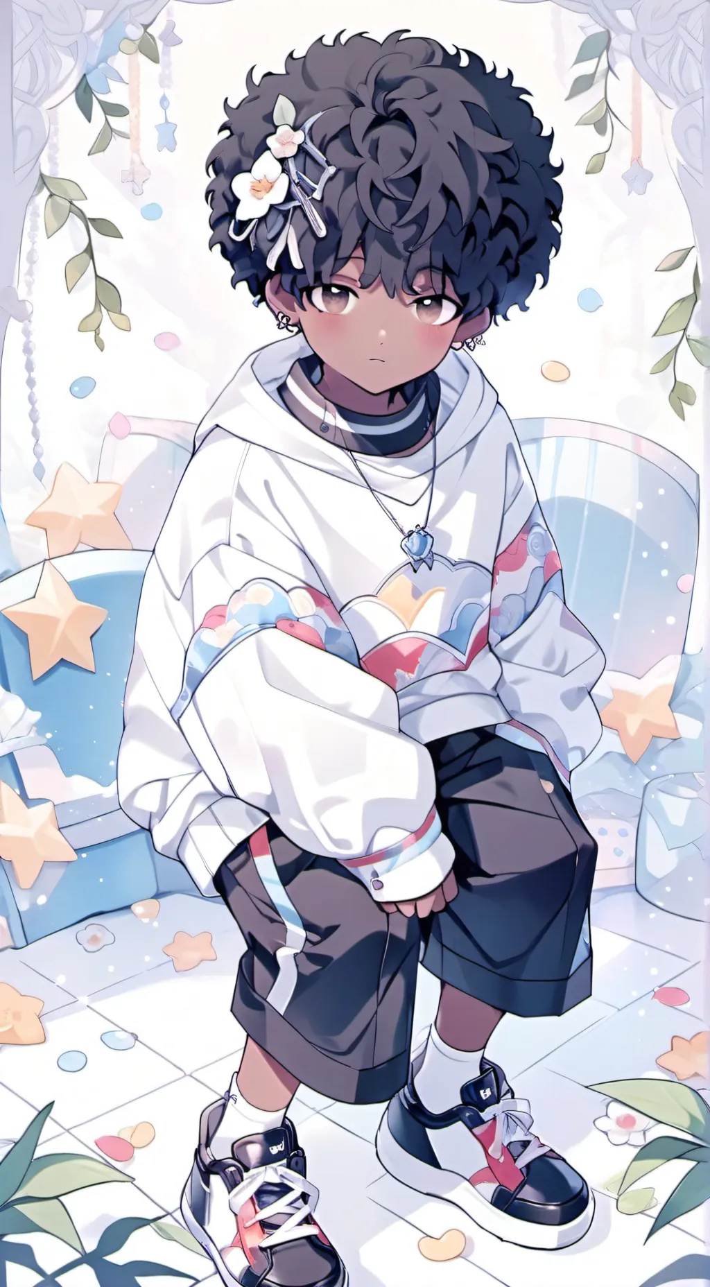 ai character: Cq background