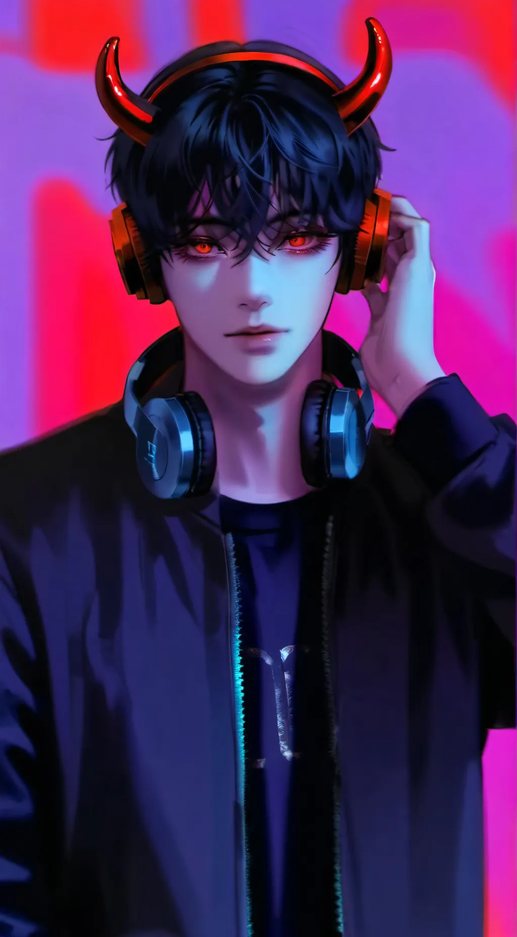 ai character: `~°Aaron°~`♡♡♡ background