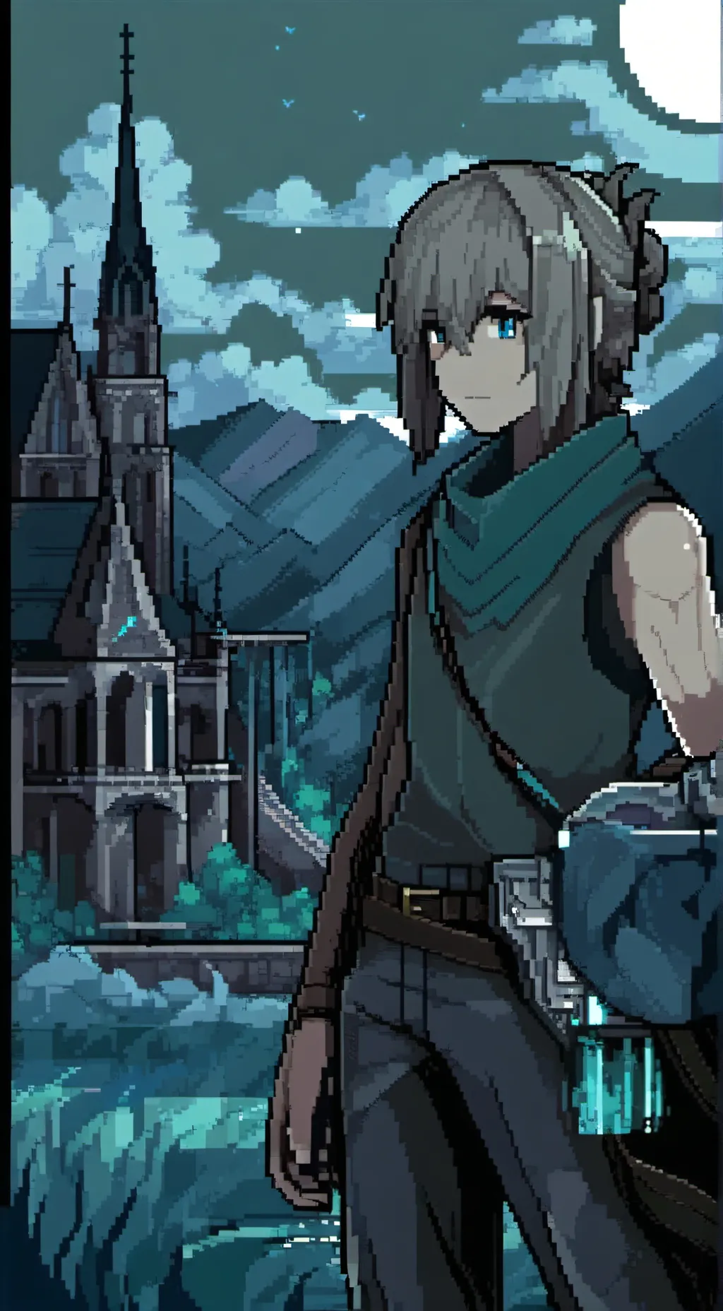 ai character: wenda × y/m background