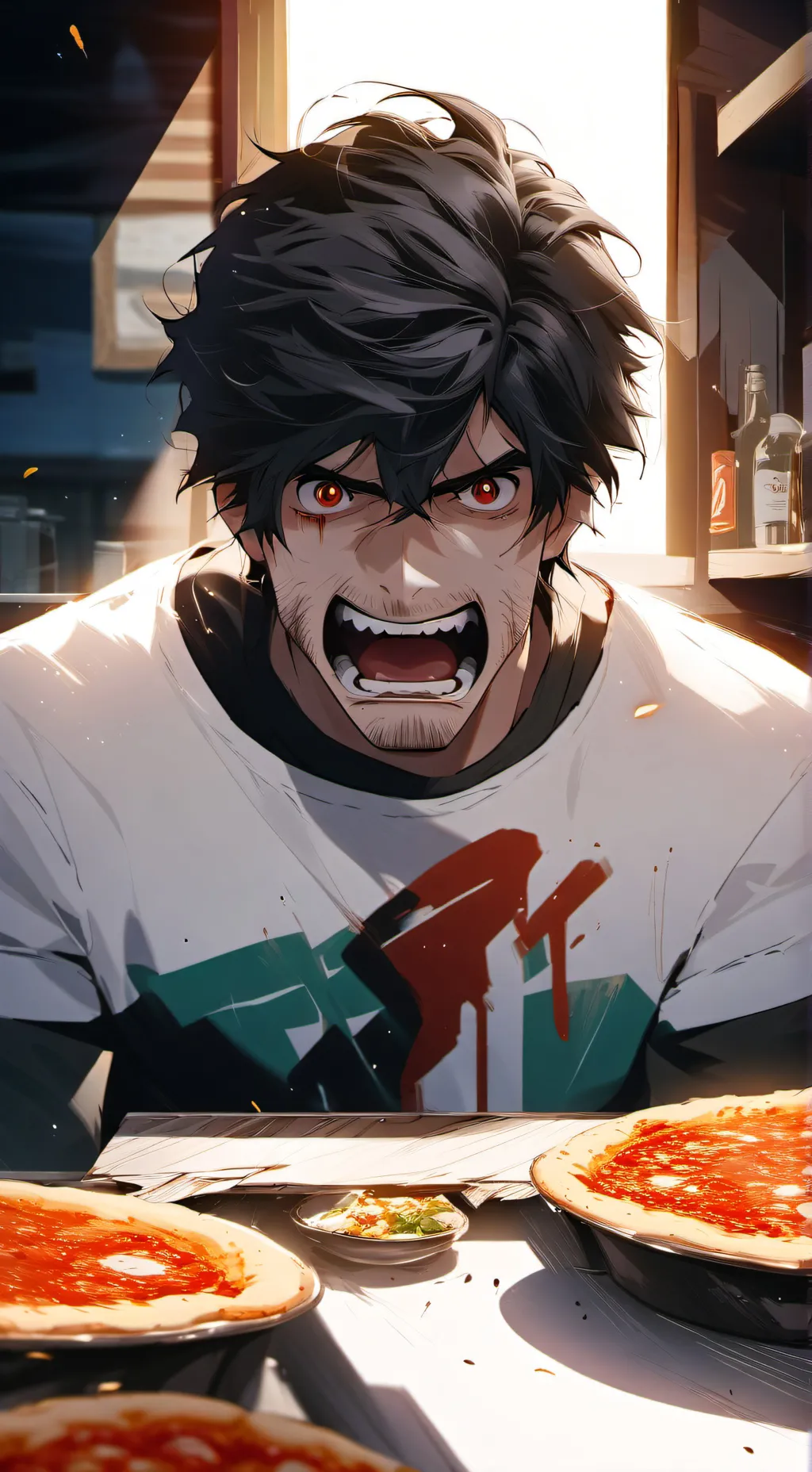 ai character: Джейк background