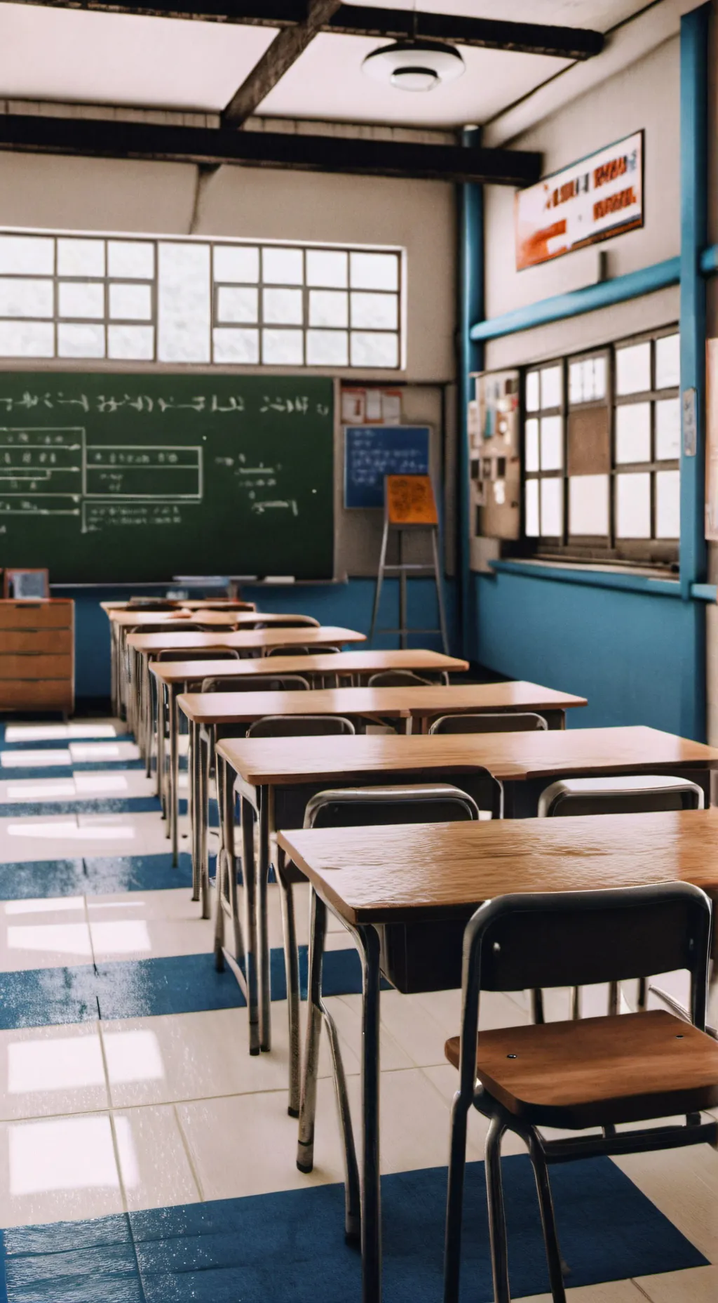 ai character: school background