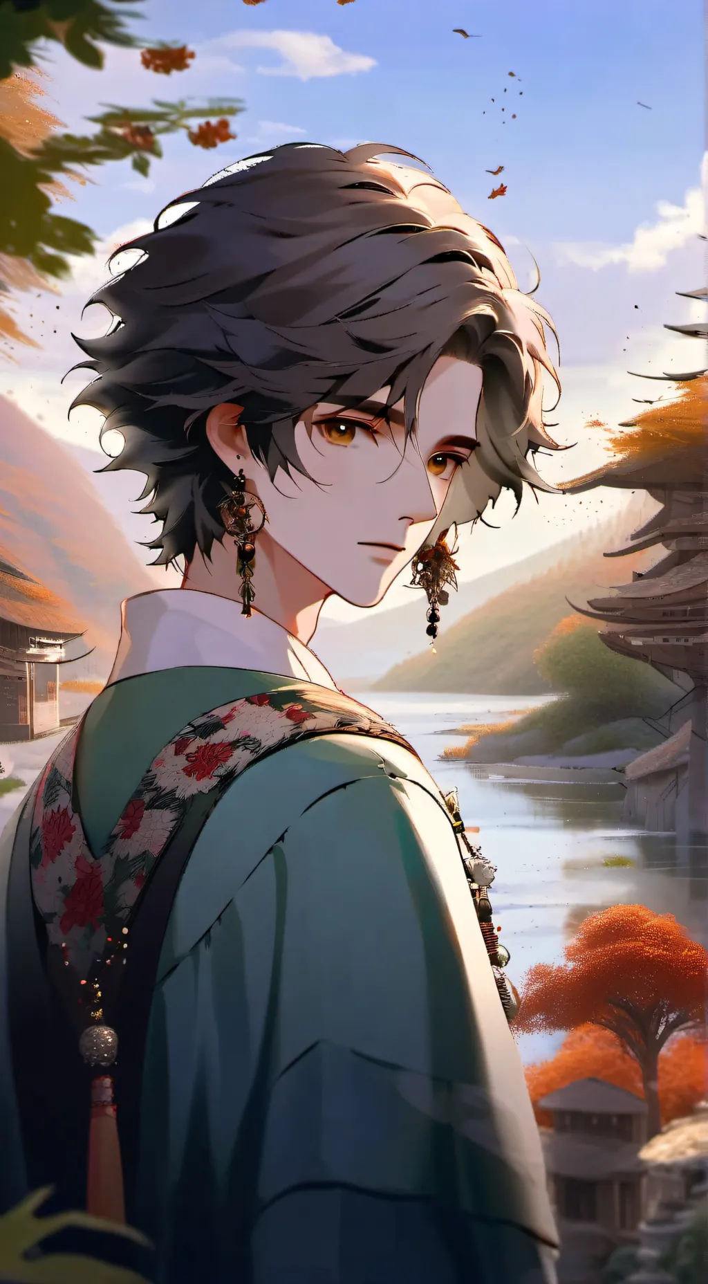 ai character: игра с кал background