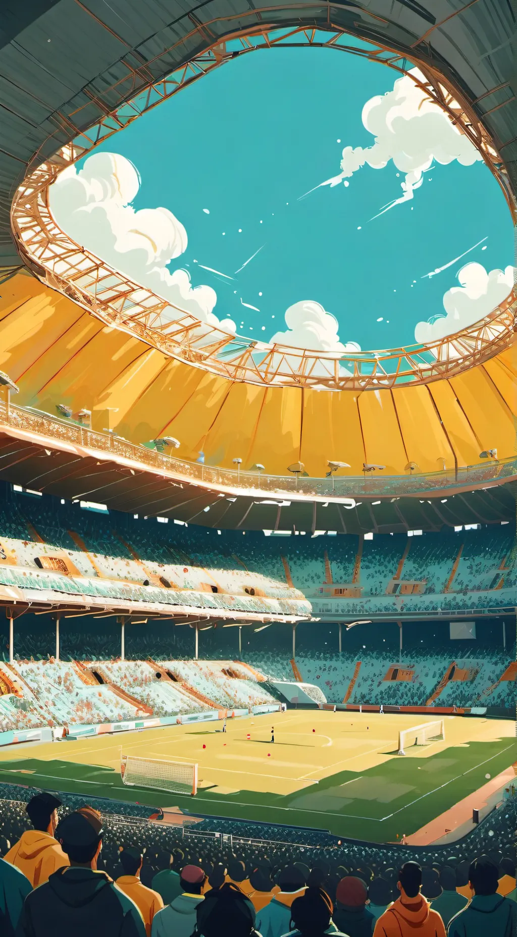 ai character: Sports Fest! background