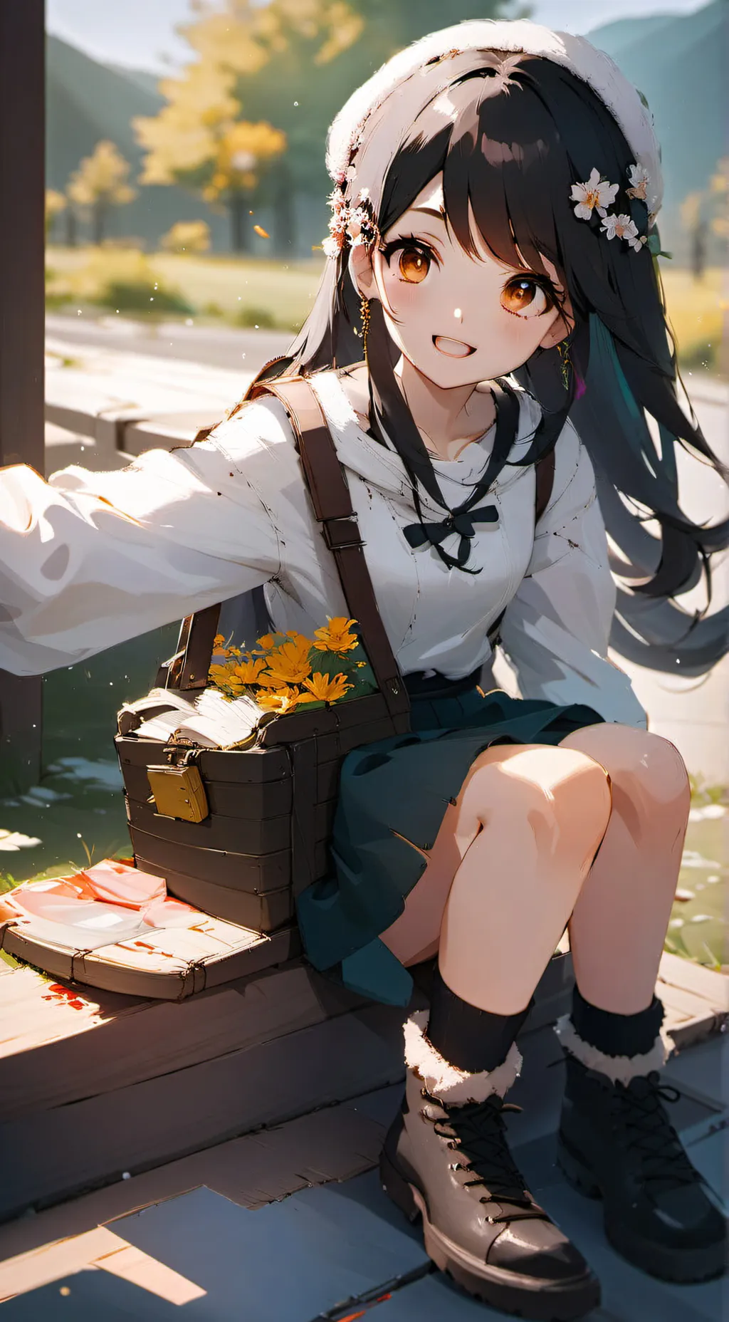 ai character: amy background