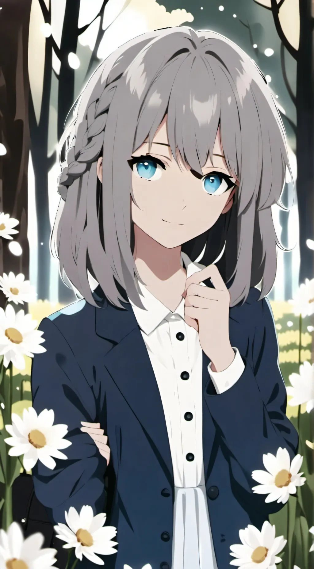 ai character: bear background