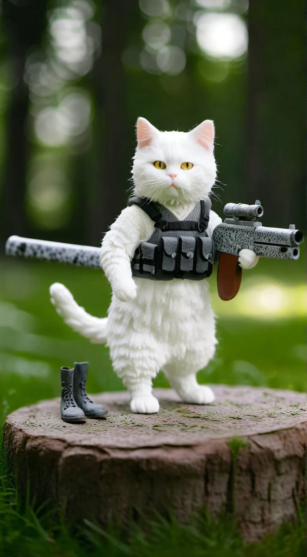 ai character: Arma-cat background