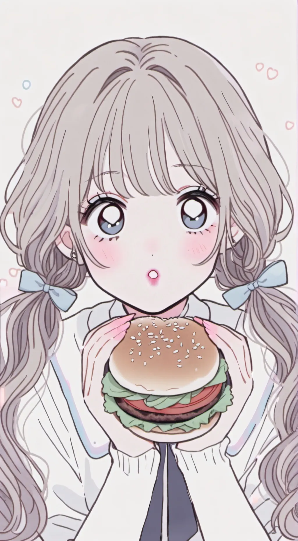 ai character: food disaster  background