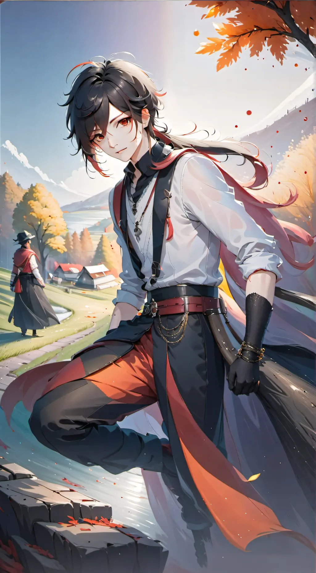 ai character: ♡◇lorenzo◇♡ background