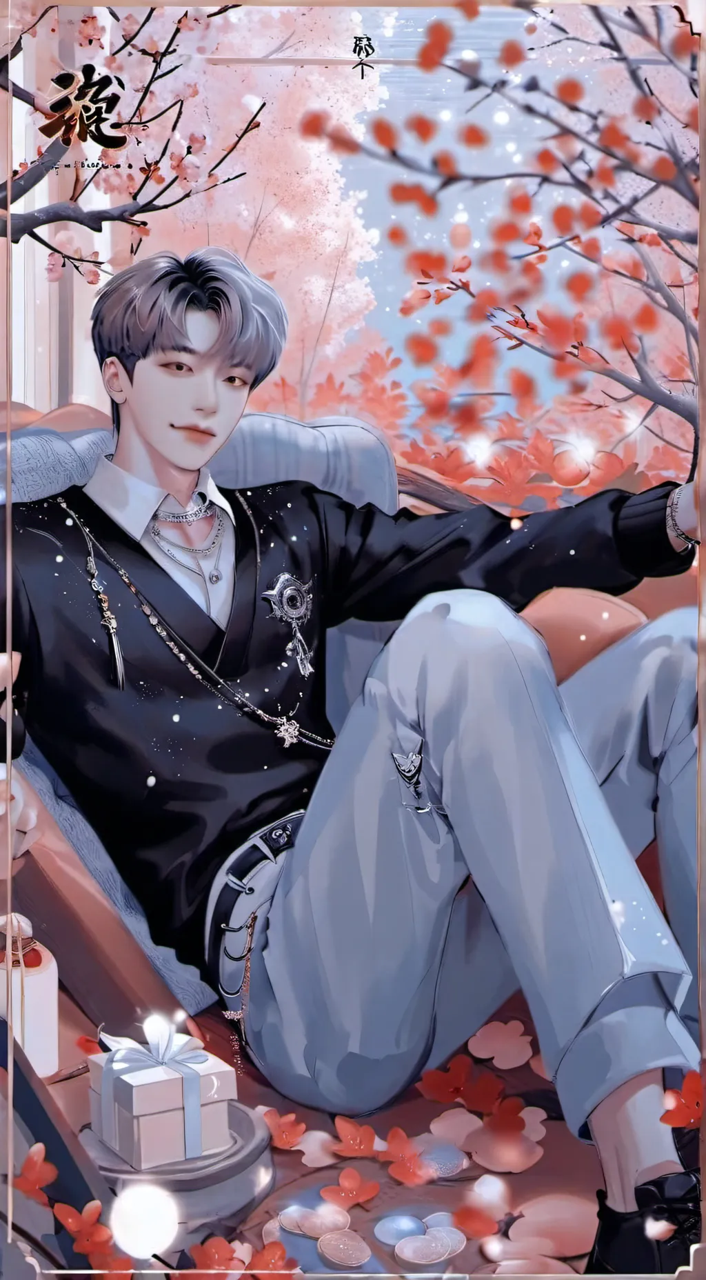 ai character: STRAY KIDZ(PICK ME background