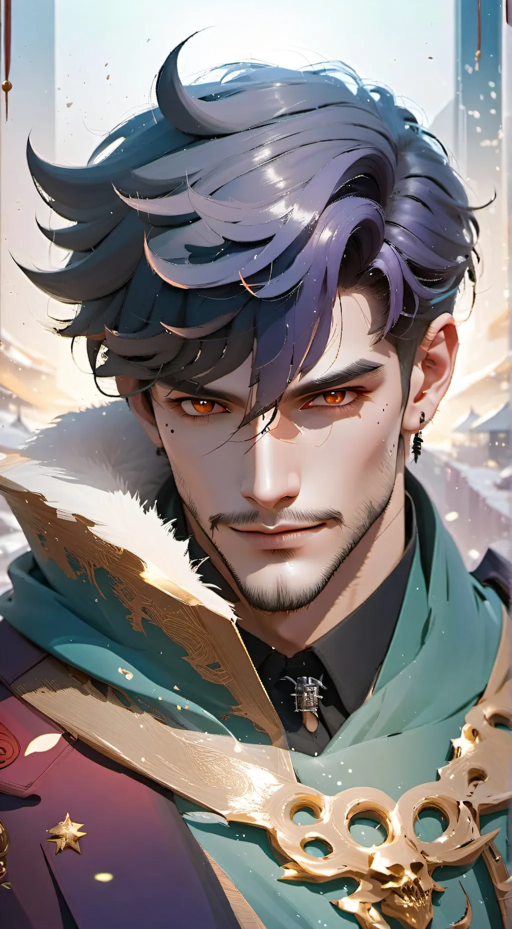 ai character: Kenji Akastuki background