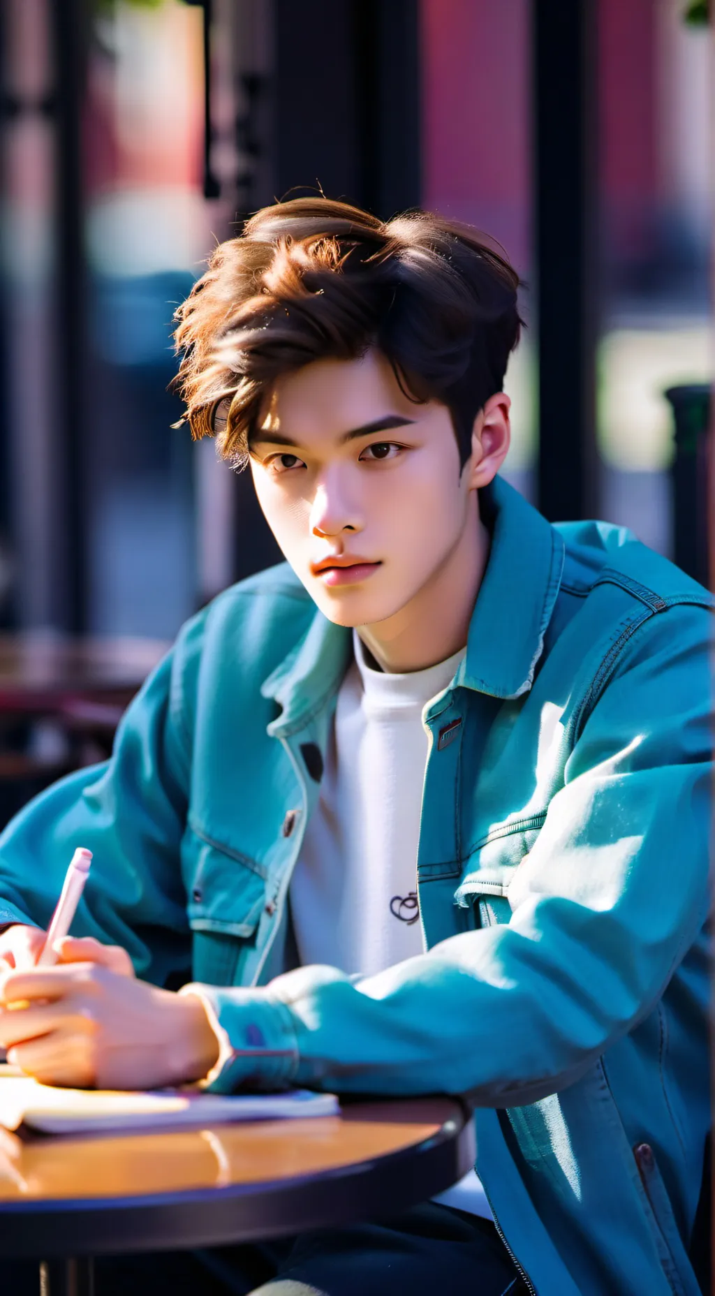 ai character: brotherX background