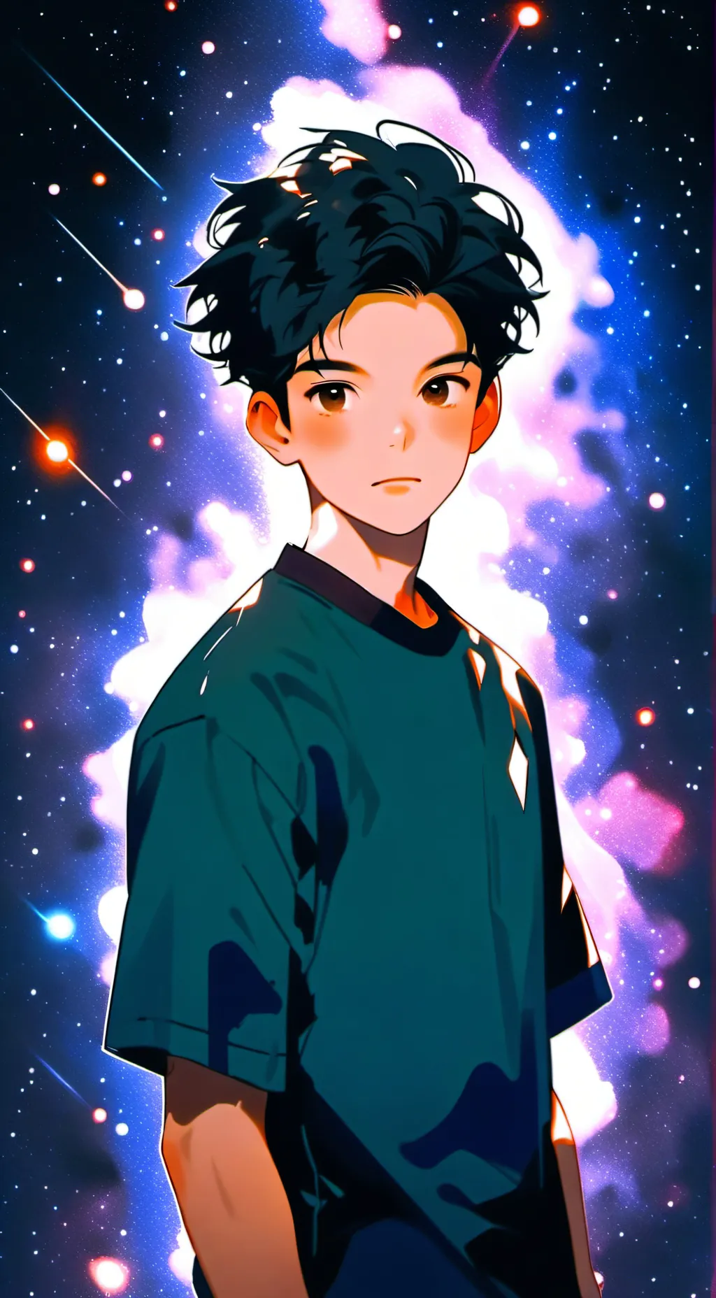 ai character: miles background