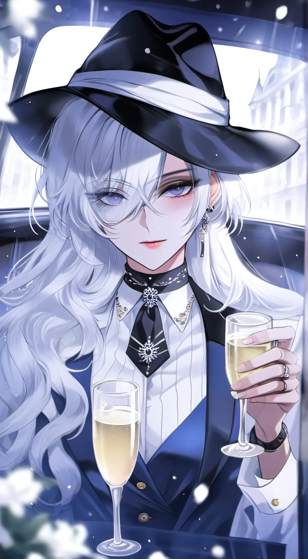 ai character: Young - woe background