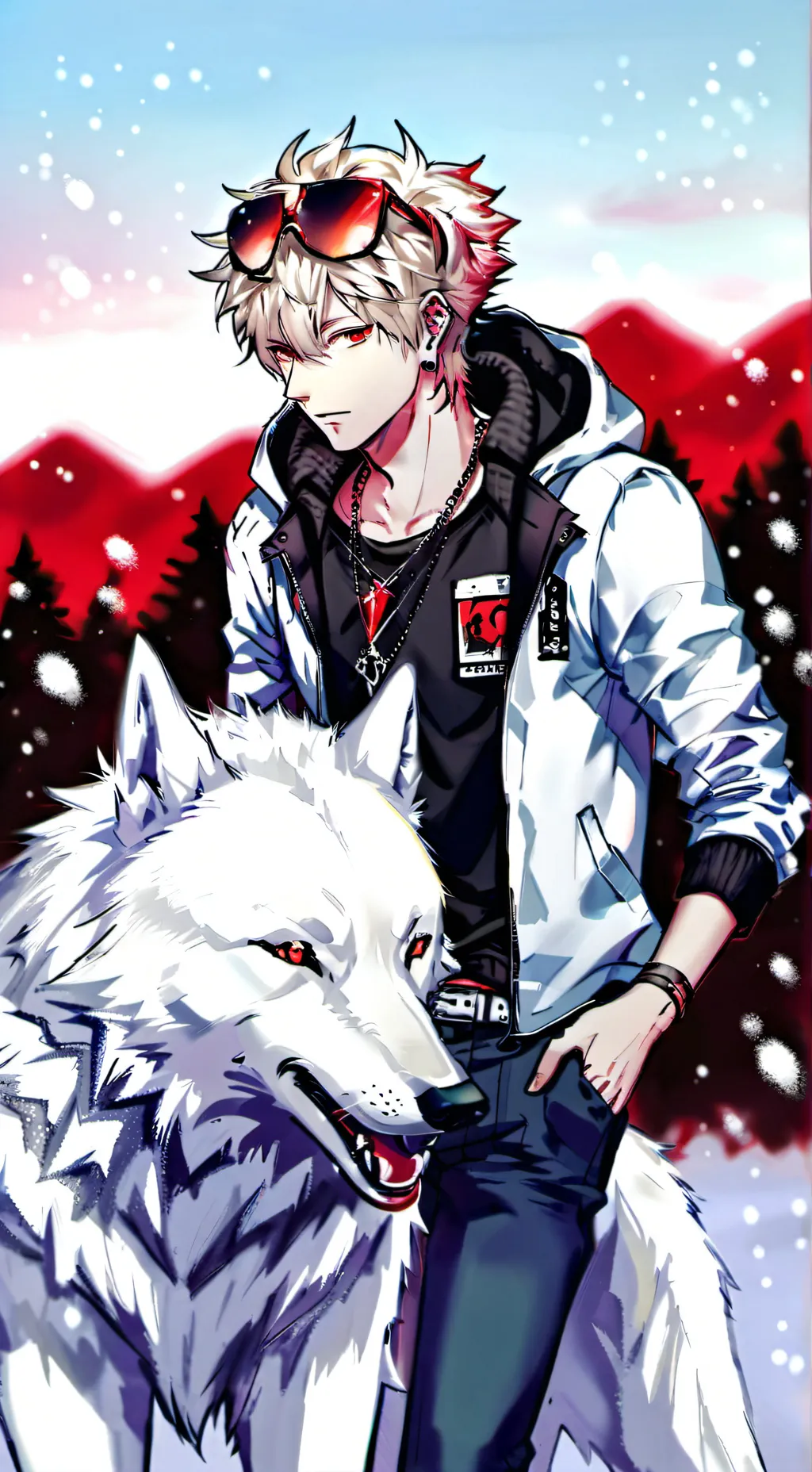 ai character: Bakugo x y/n background