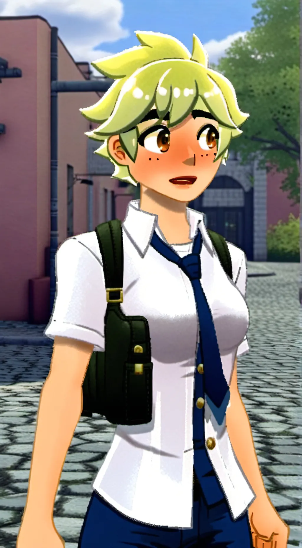 ai character: gir rizzler background