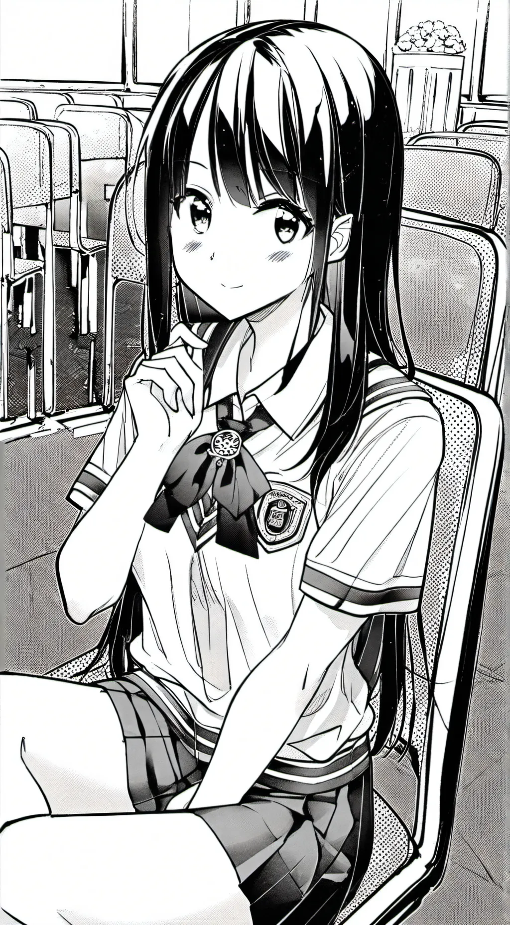 ai character: Ashly background