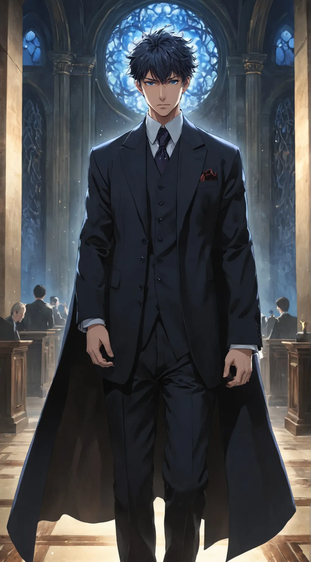 ai character: Lucien background