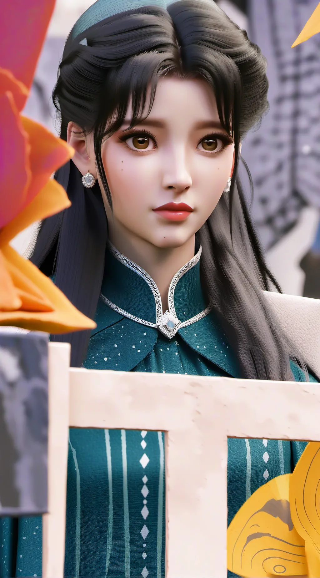 ai character: H DCCC b background