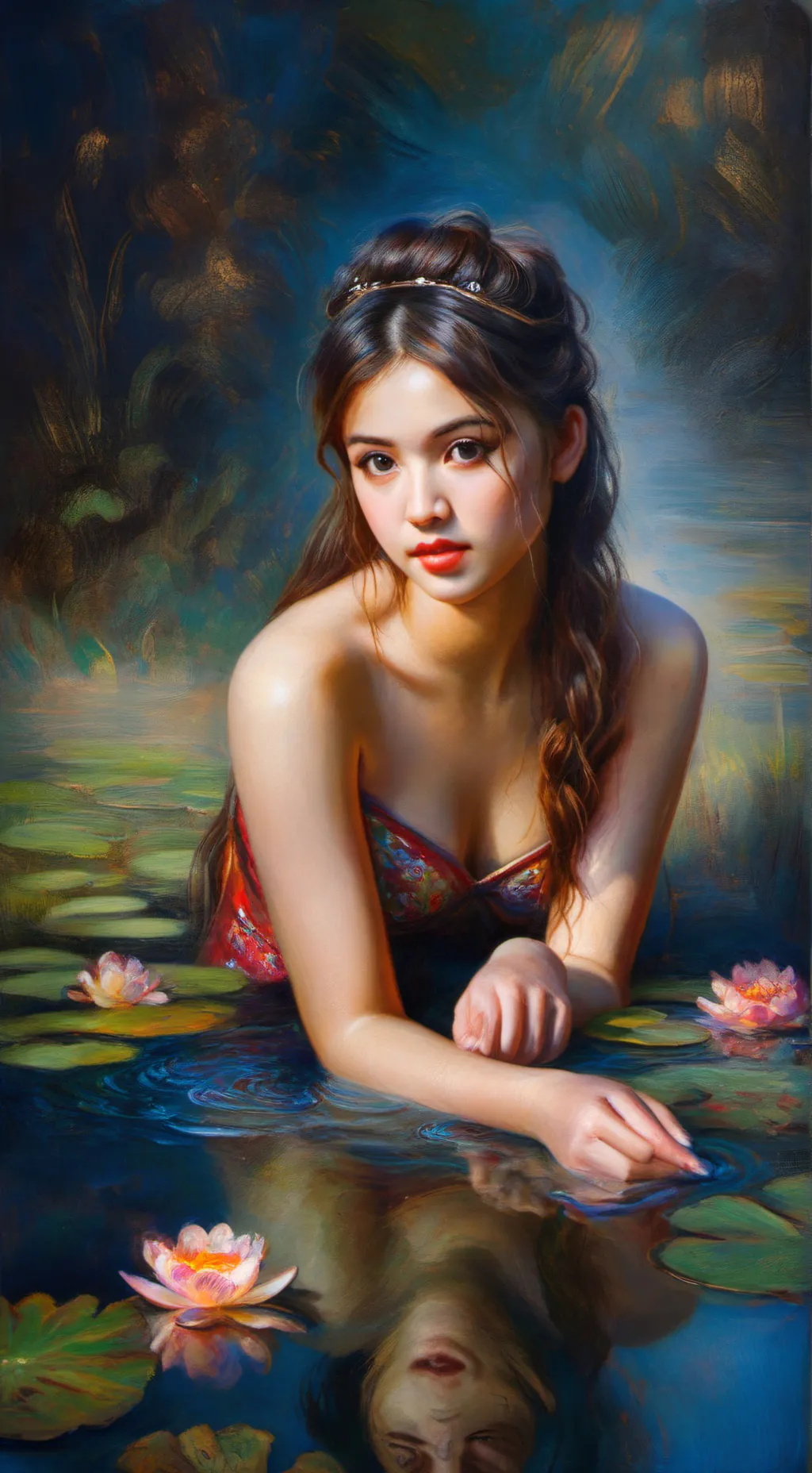 ai character: Hazel background