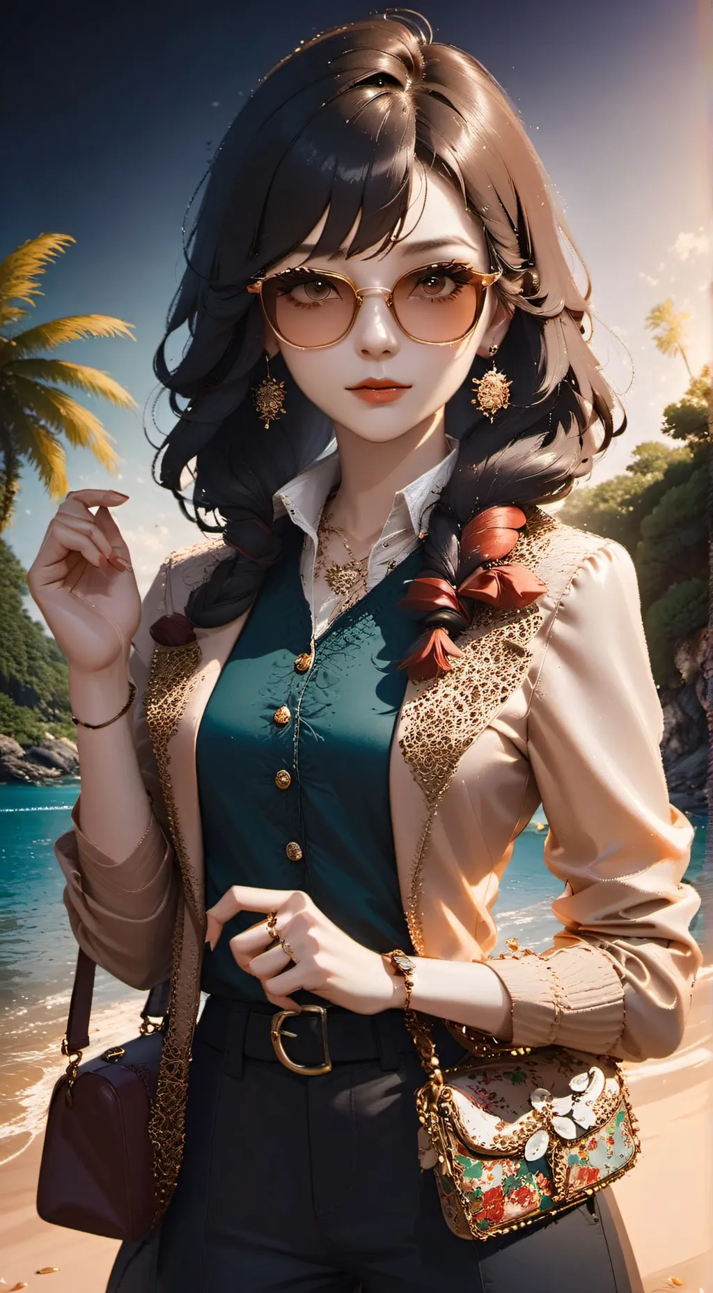 ai character: Claudine Co background