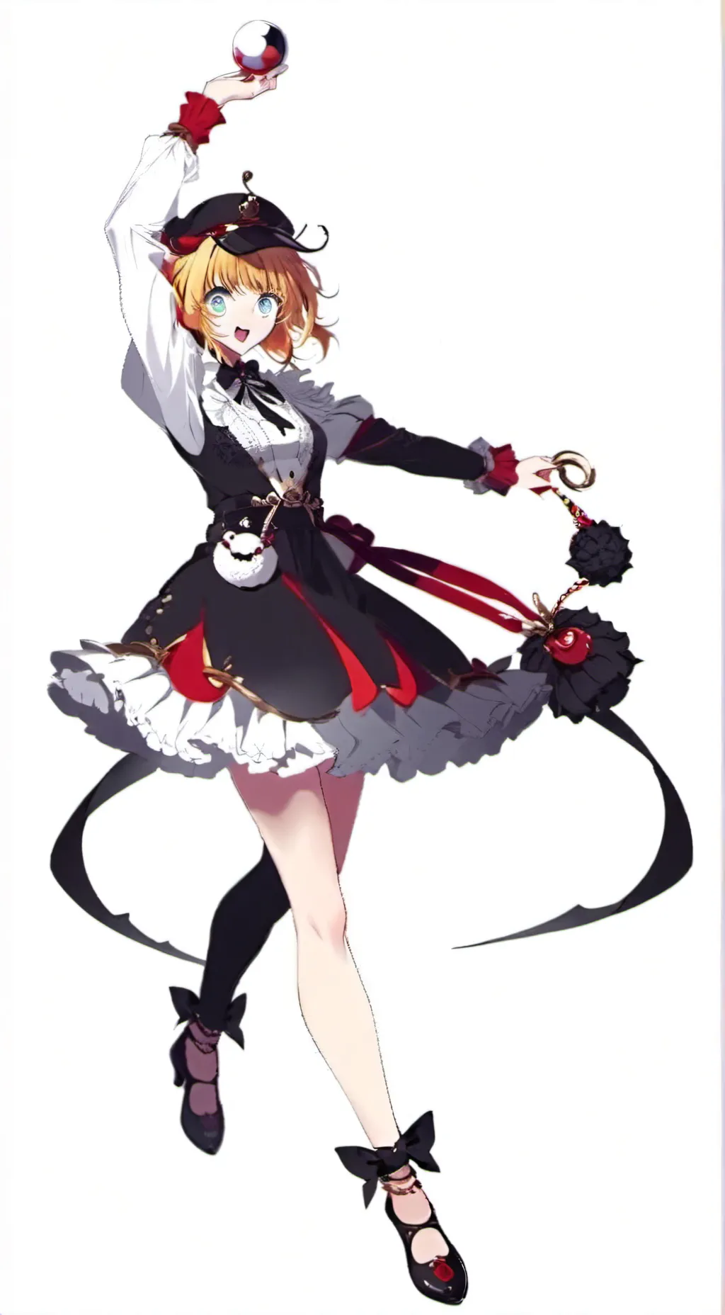 ai character: Танцівн. background