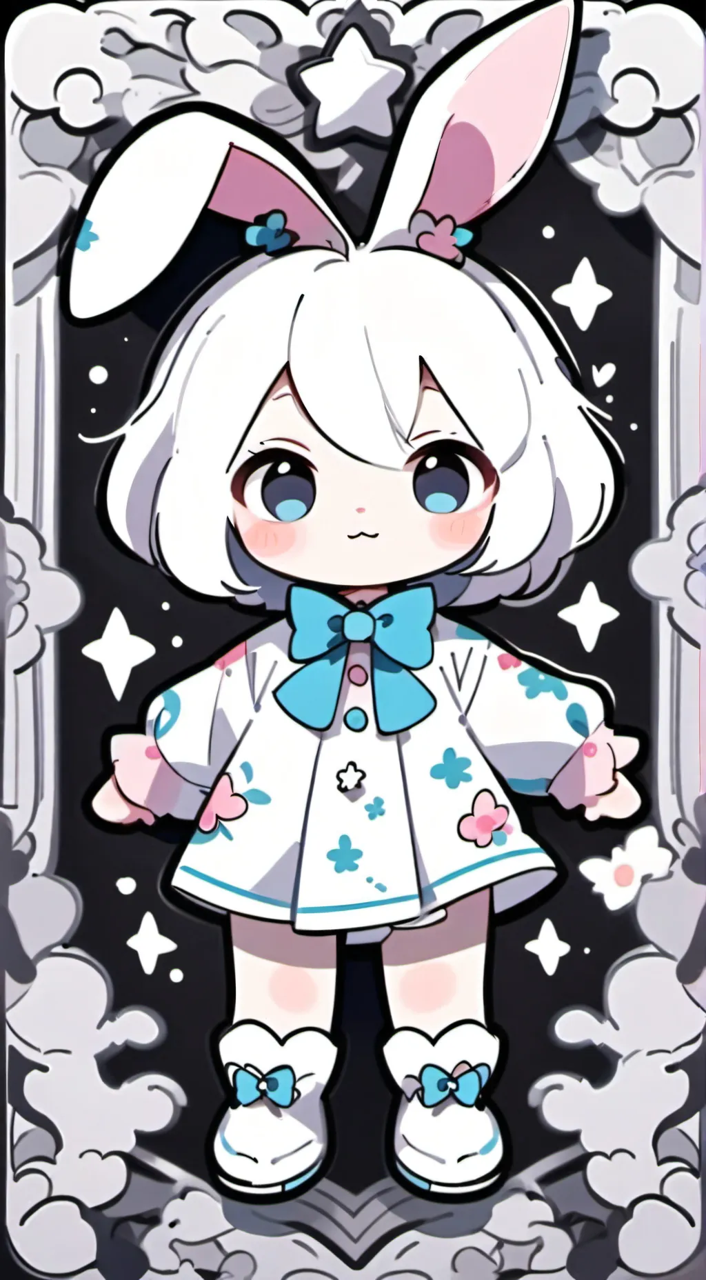 ai character: My melody background