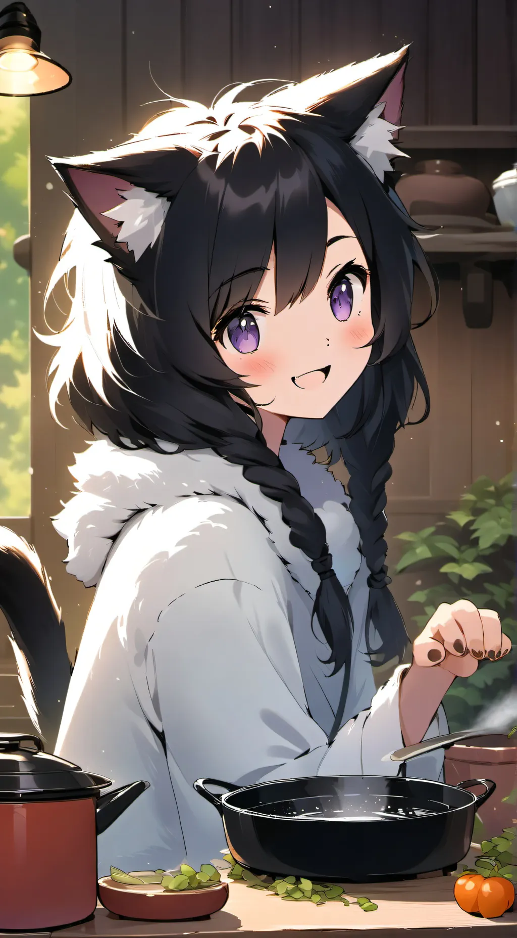 ai character: Whisker  background