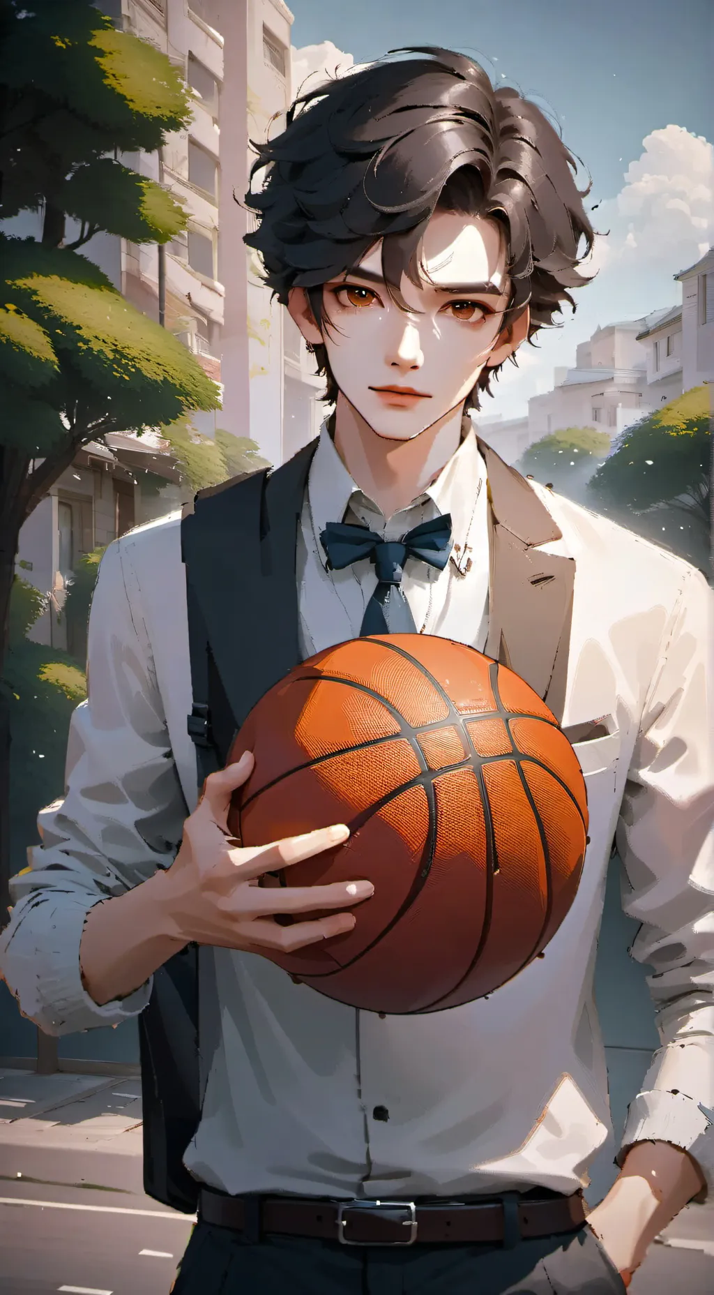 ai character: Bryan  background