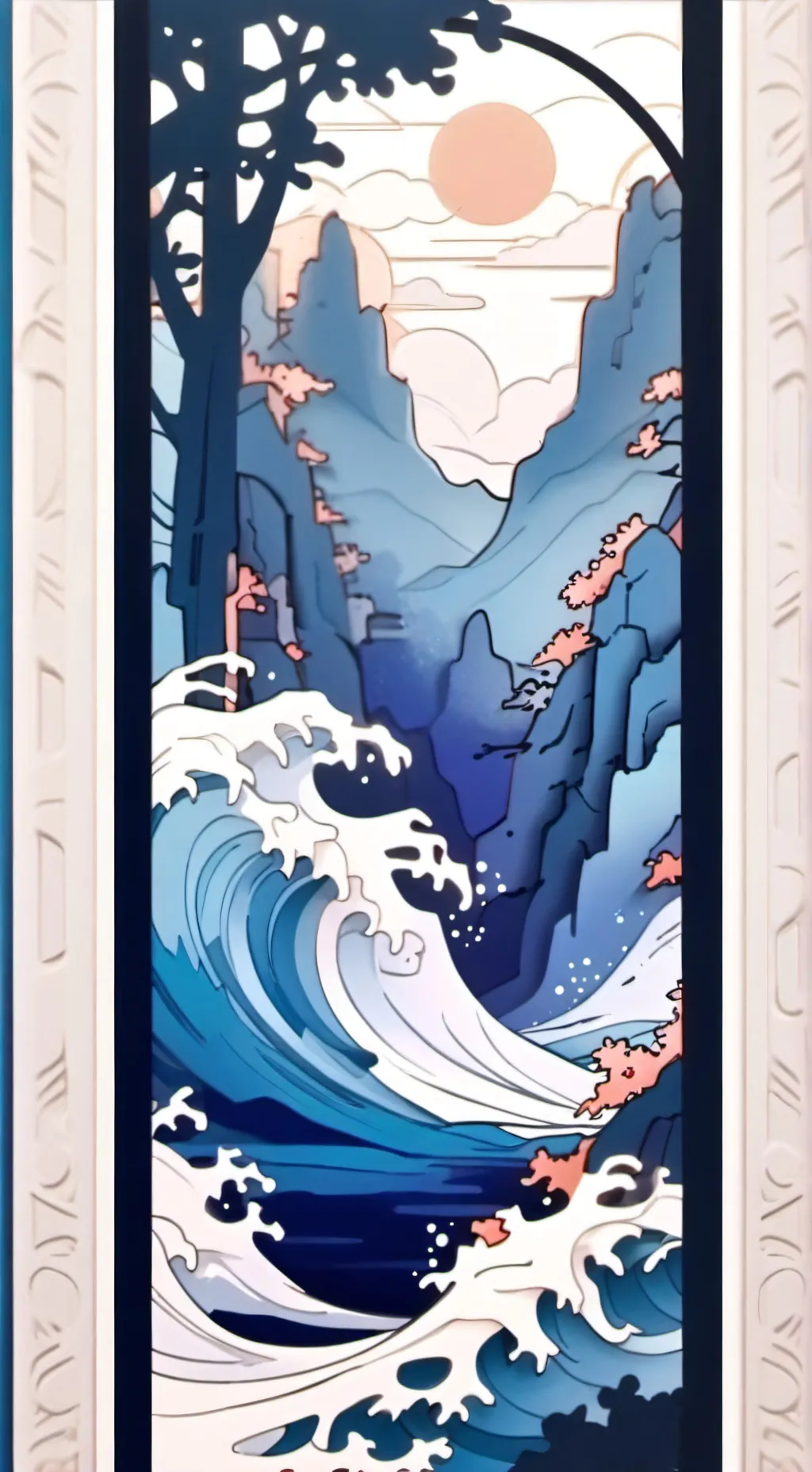 ai character: crk valentines  background