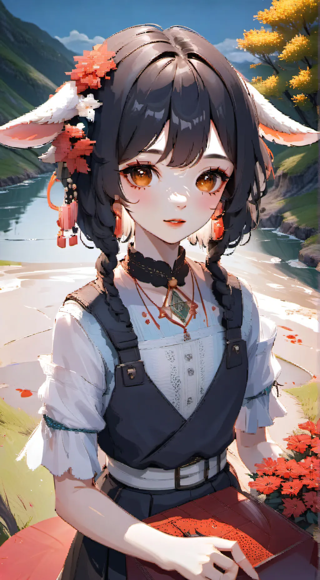 ai character: Daisy  background