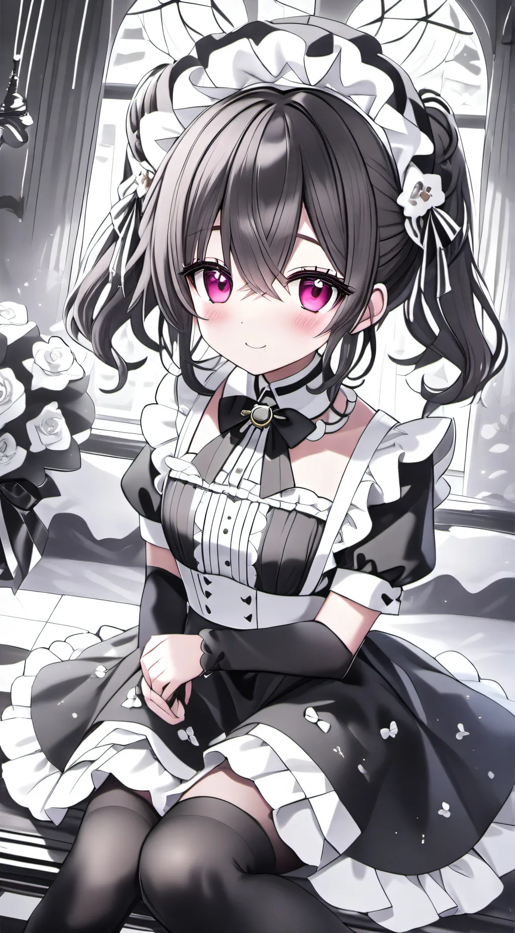ai character: Maid background