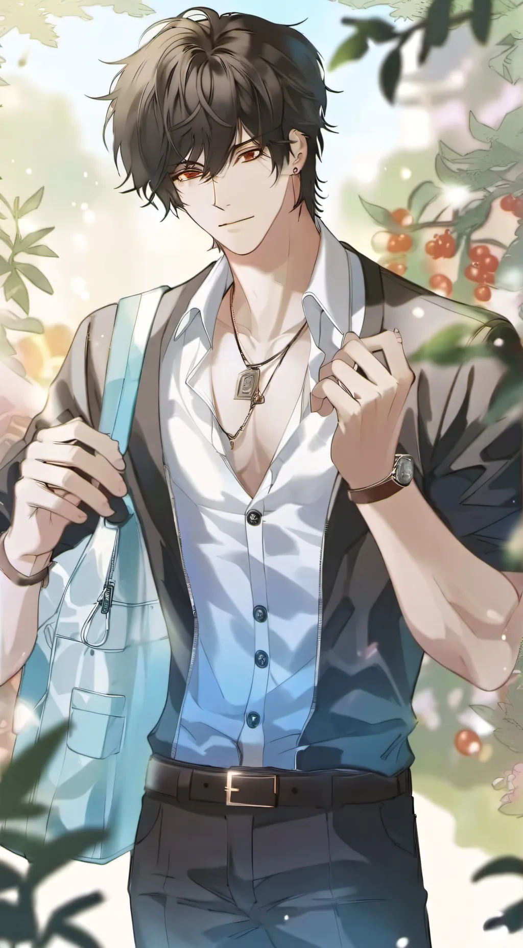 ai character: Shawn  background