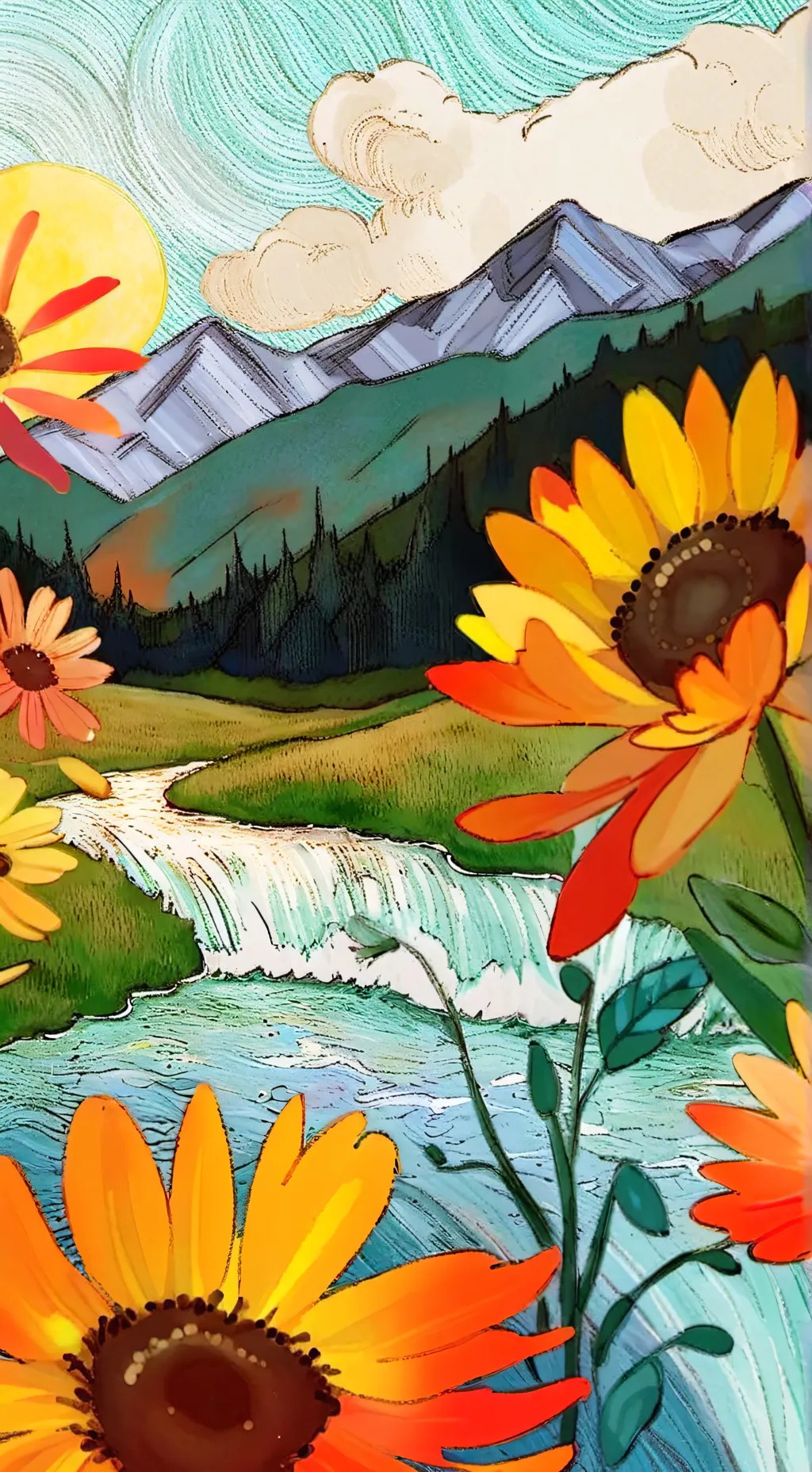 ai character: dw Pick me again! background