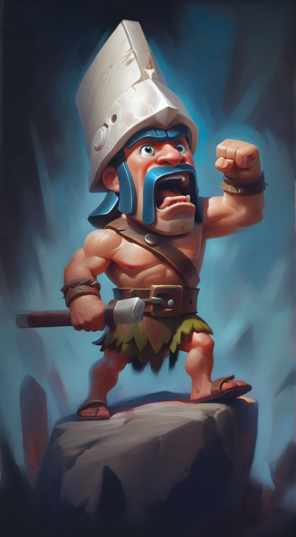 ai character: Clash of Klanz background