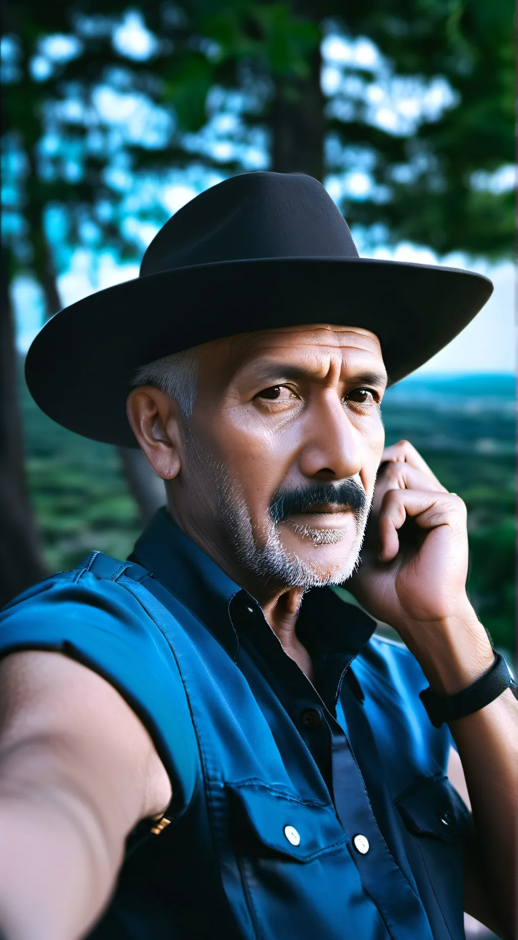 ai character: tío Raúl  background