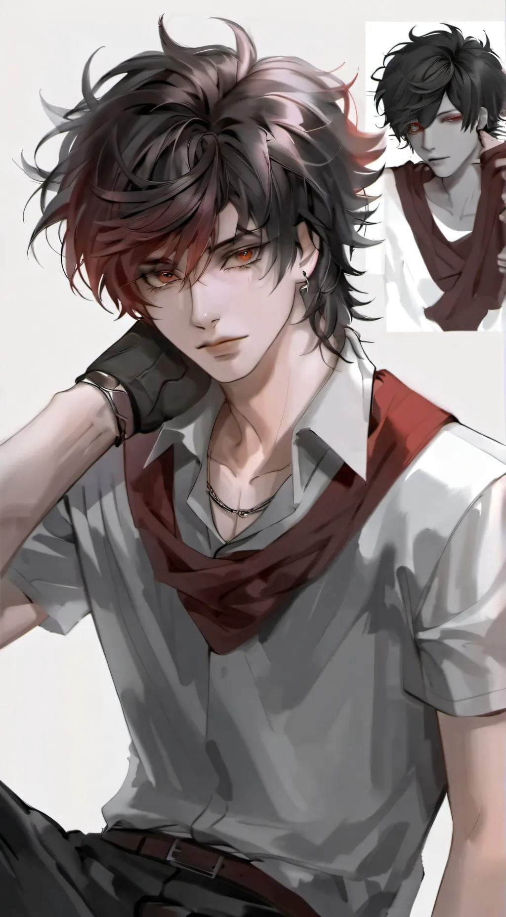 ai character: Paxton  background