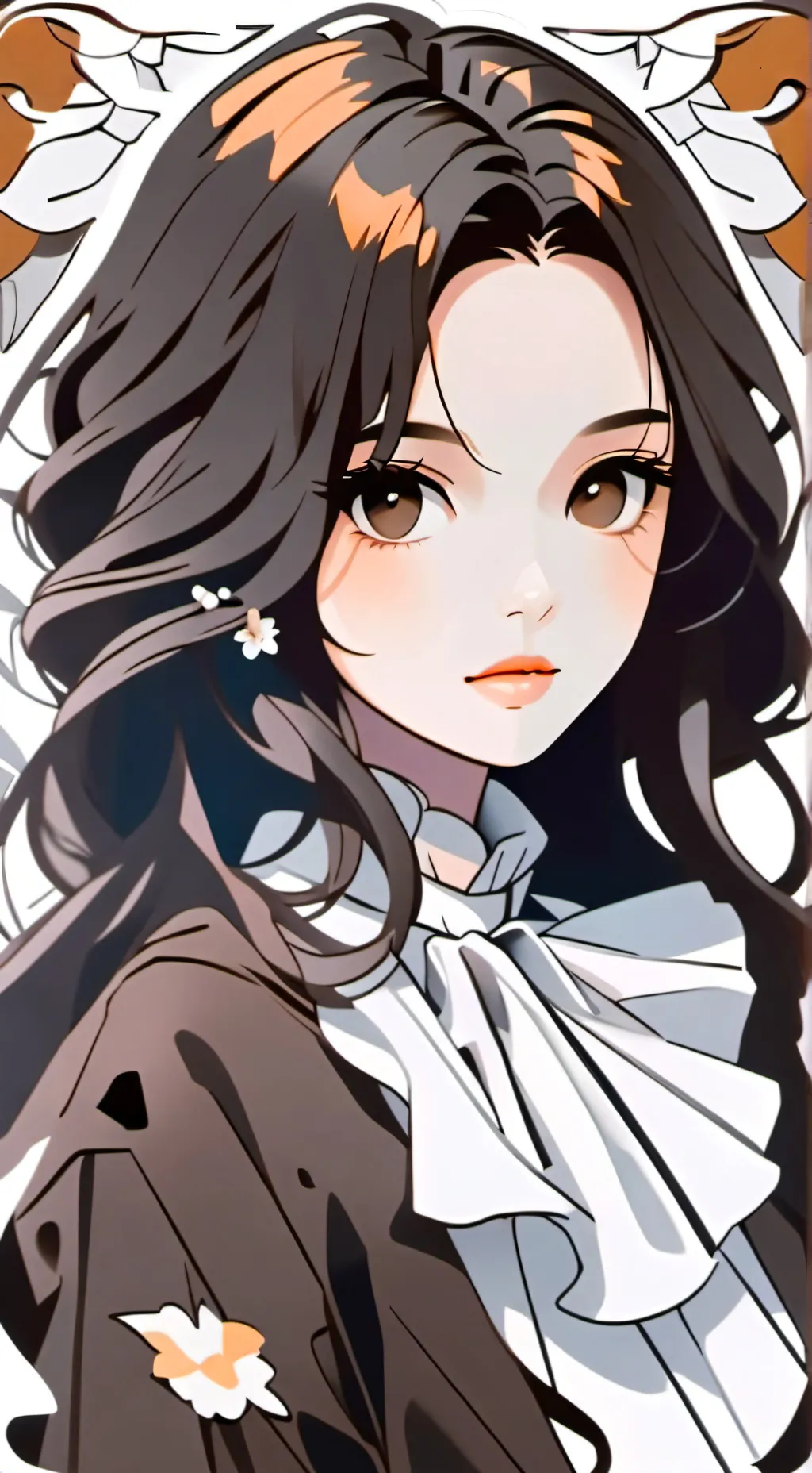 ai character: infected au. background