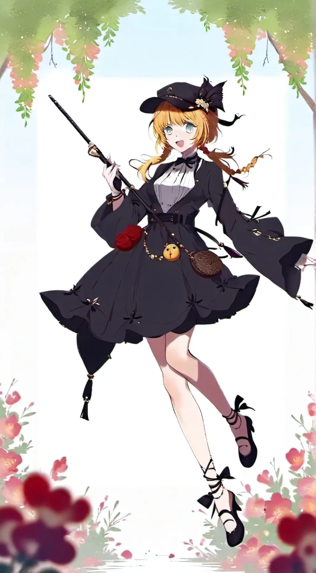 ai character: Чарівниця background