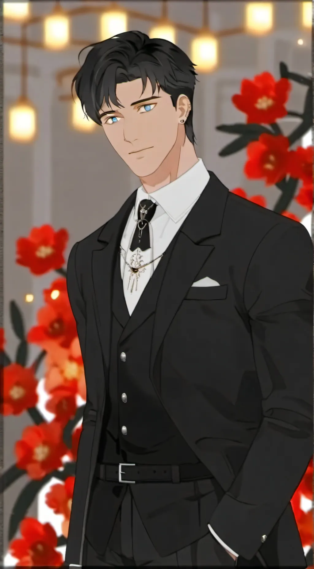 ai character: Bryck Fries. (Ks) background