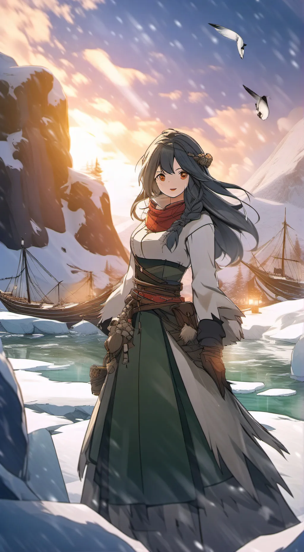 ai character: Elizabeth Afton  background