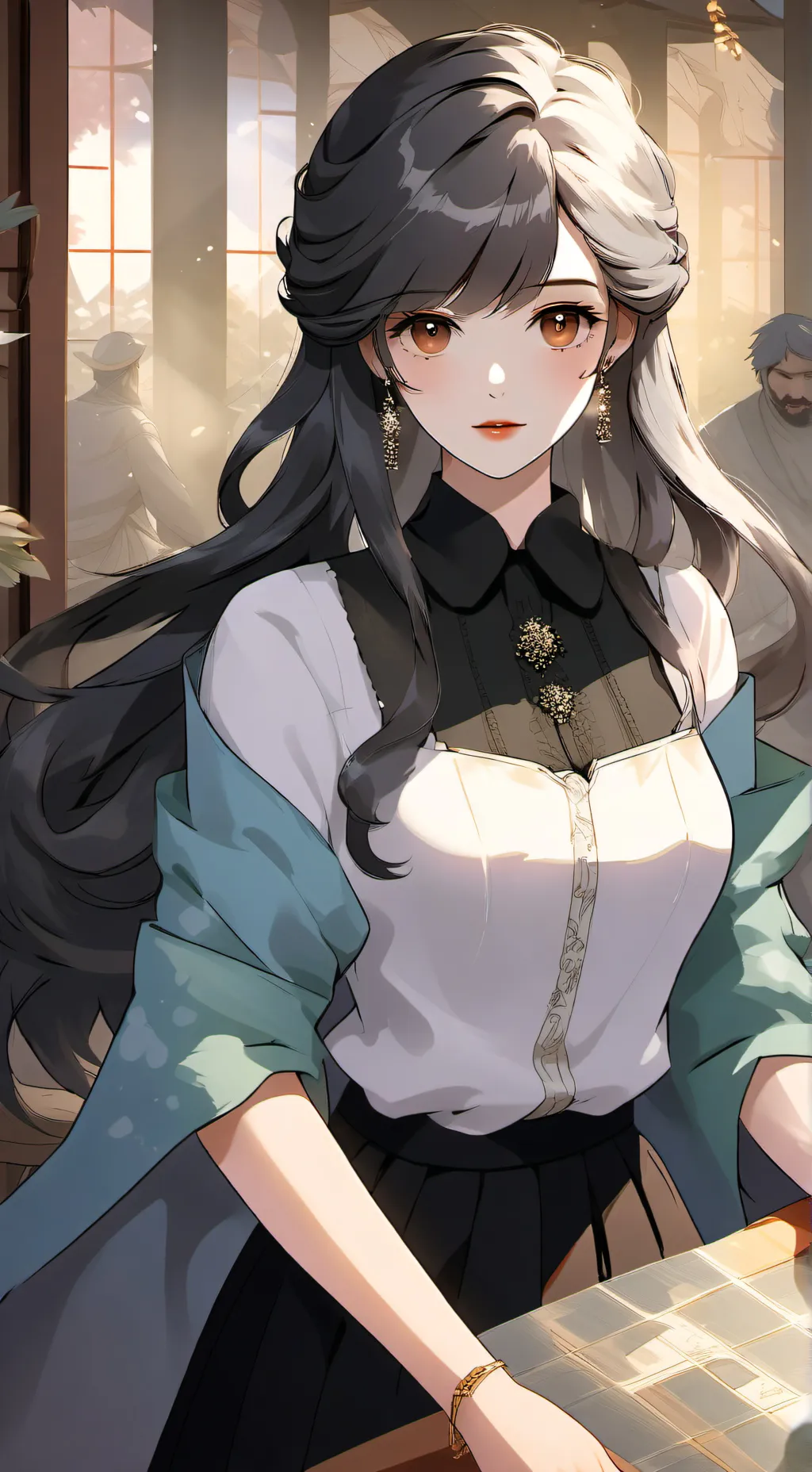 ai character: Mira From kpdh background