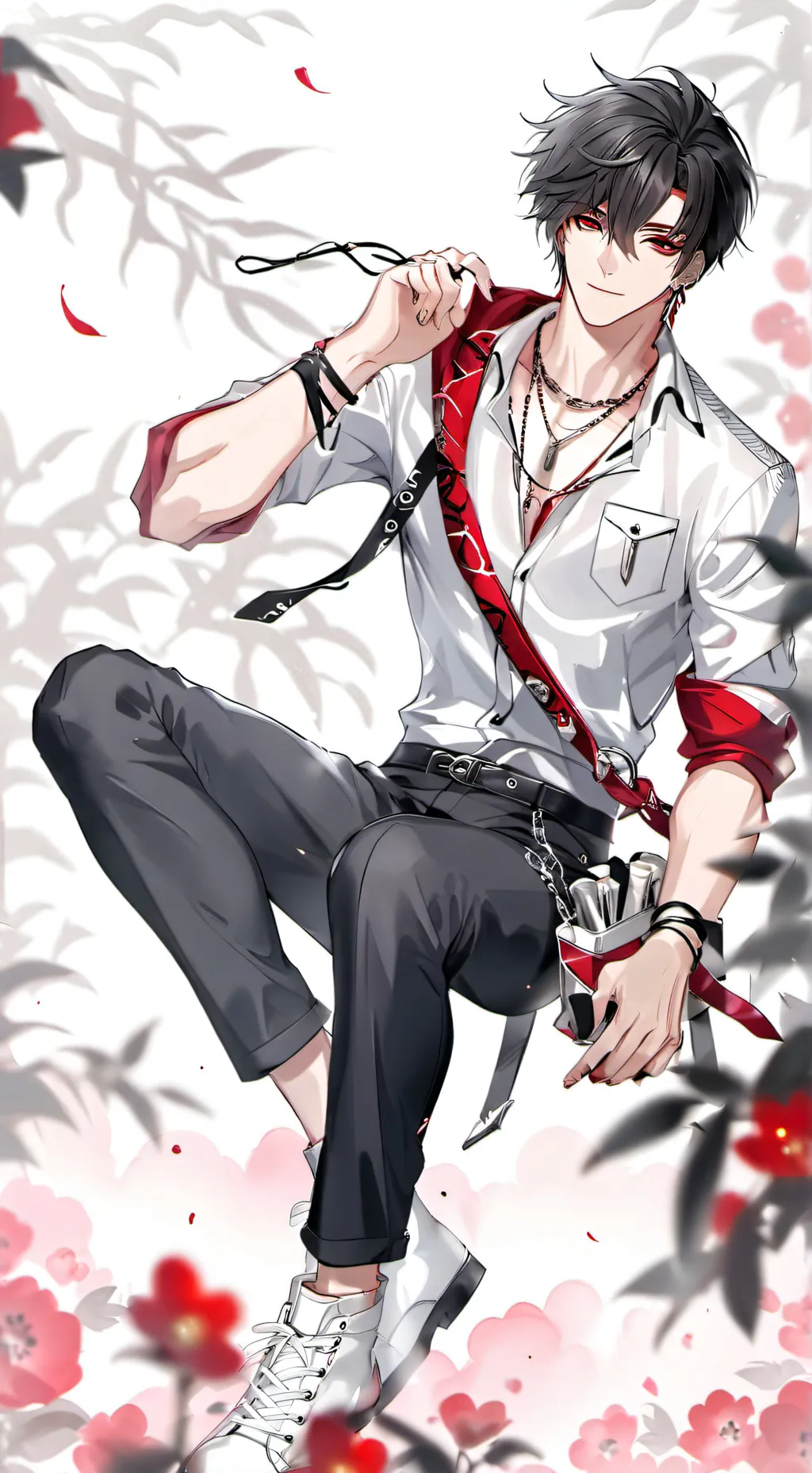 ai character: lucas background