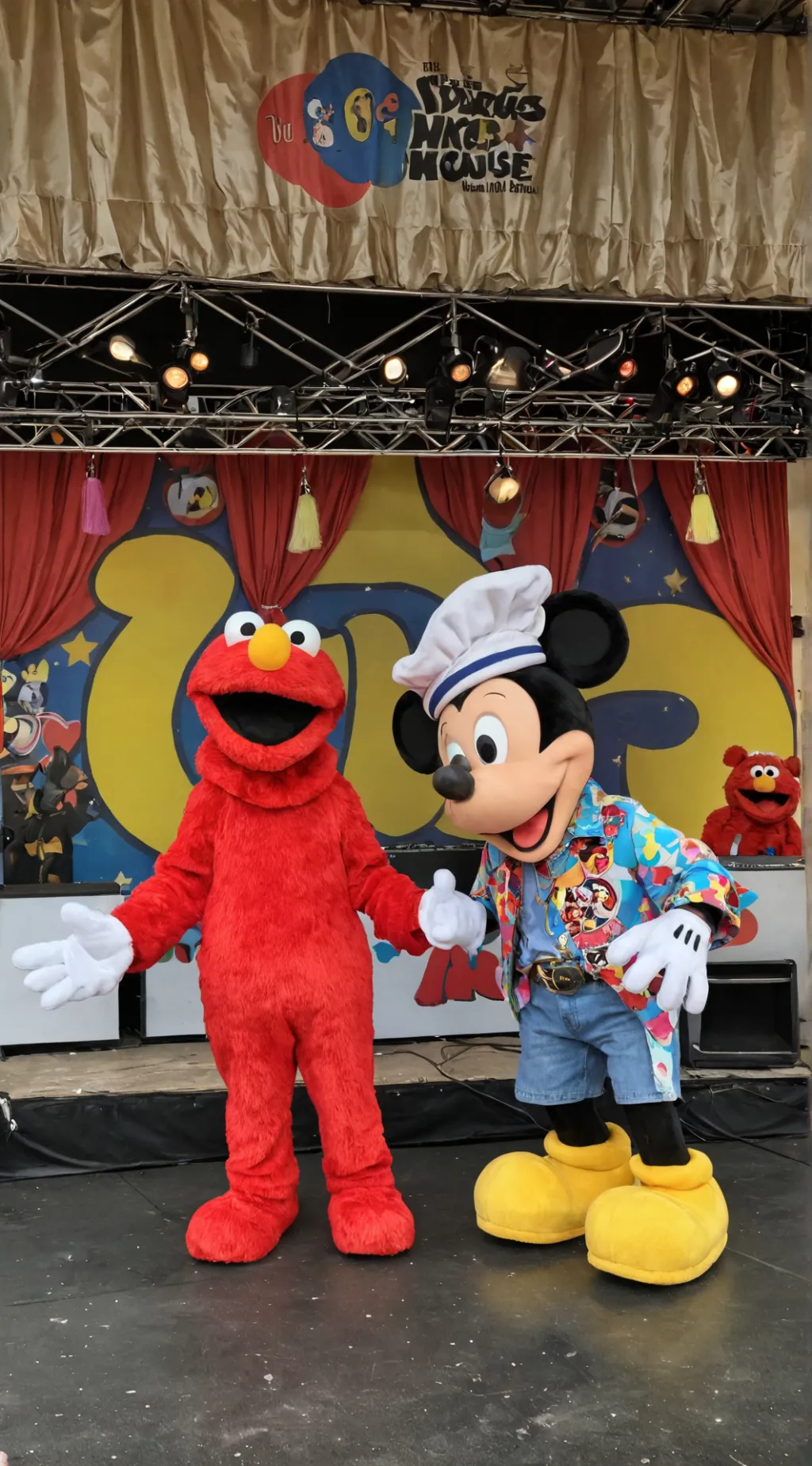 ai character: mickey raps background