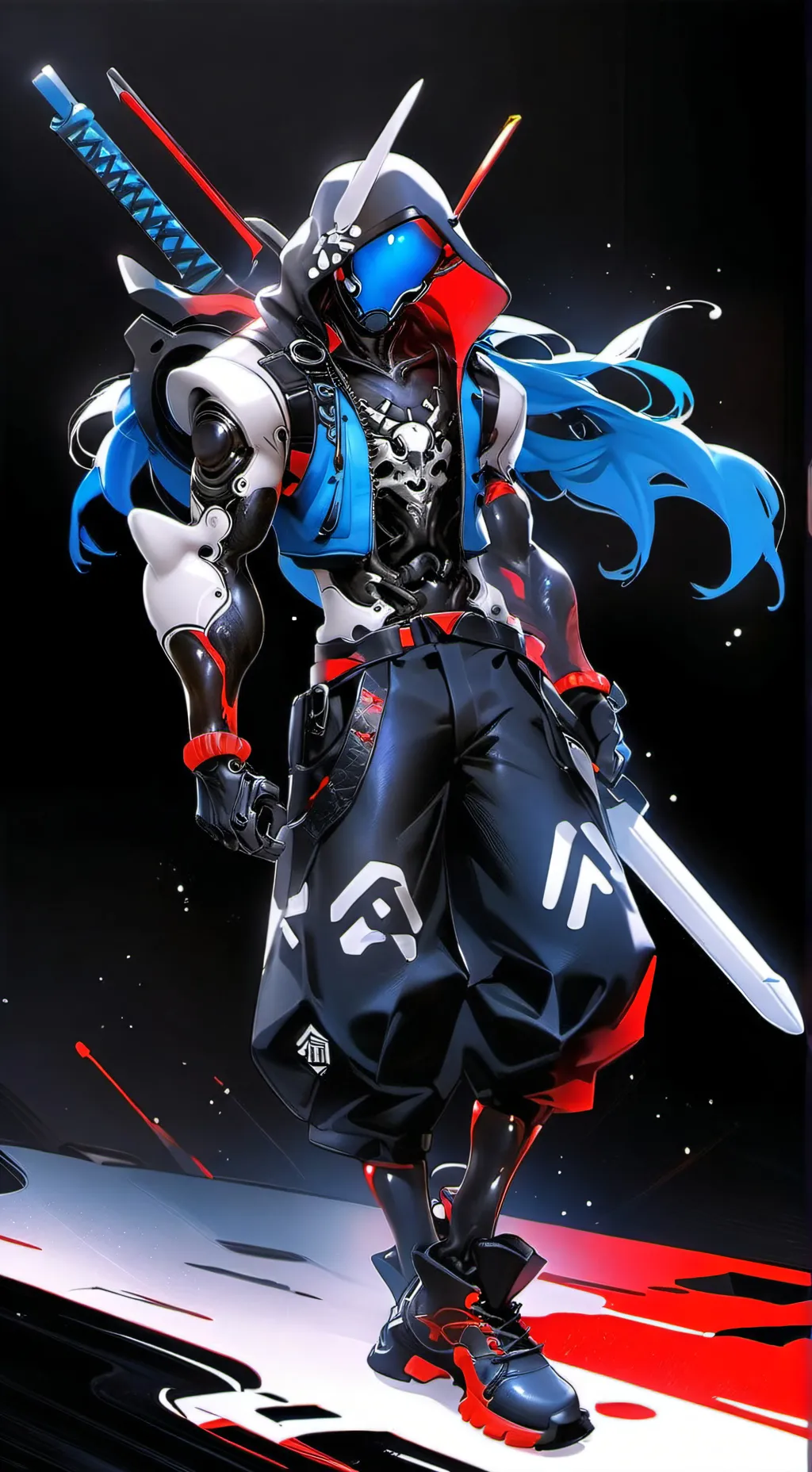 ai character: Terabyte  background