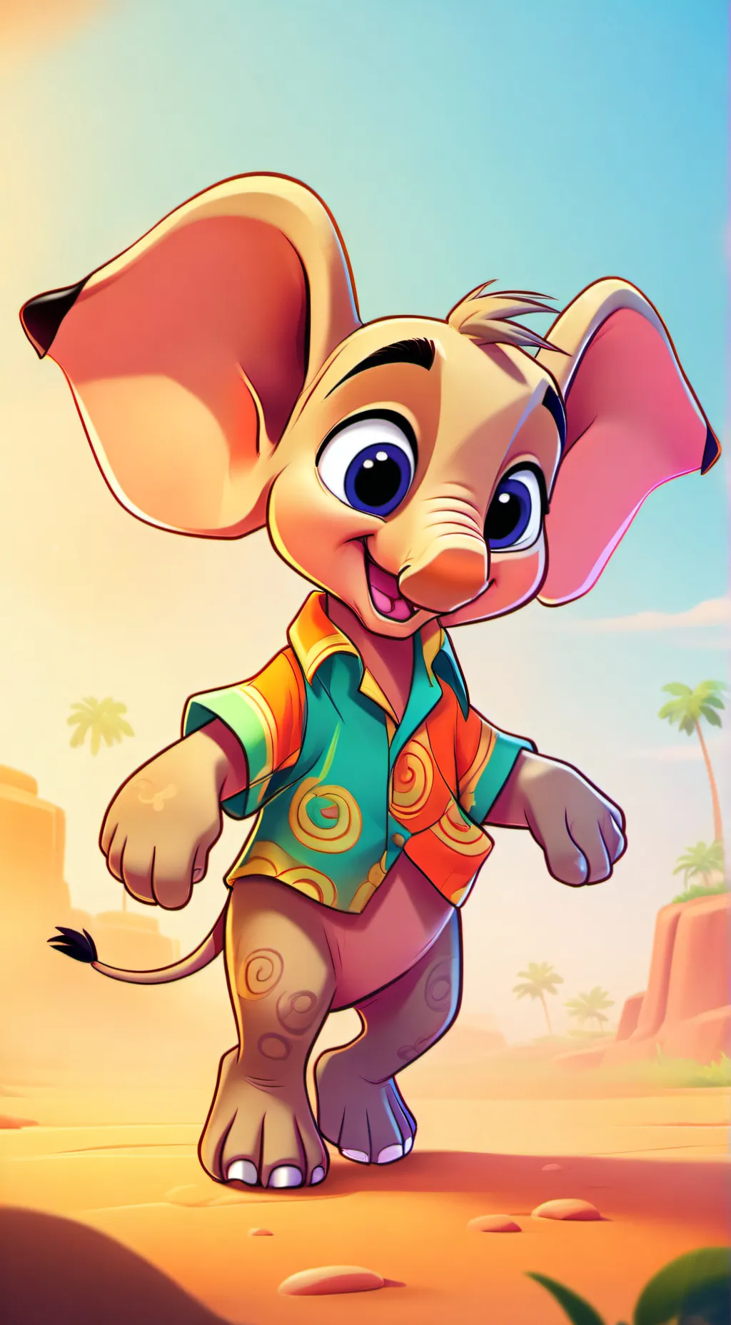 ai character: Eleroo background