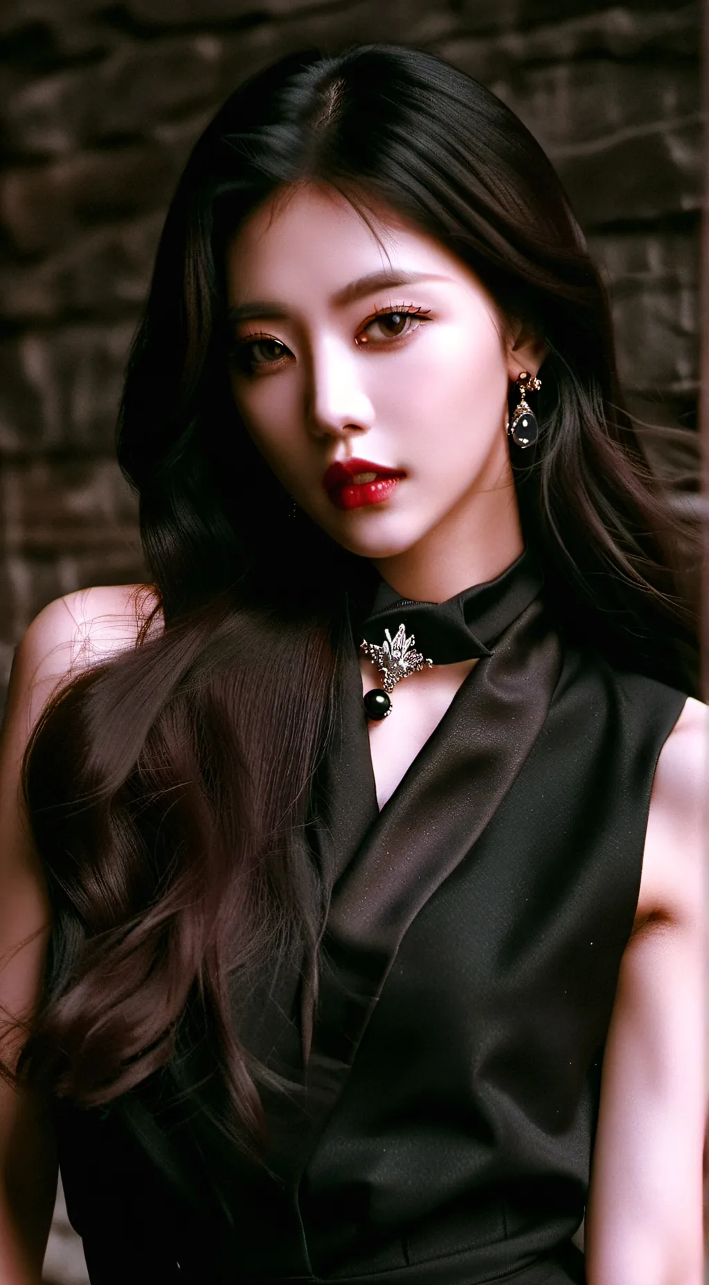 ai character: skz hyunjin  background