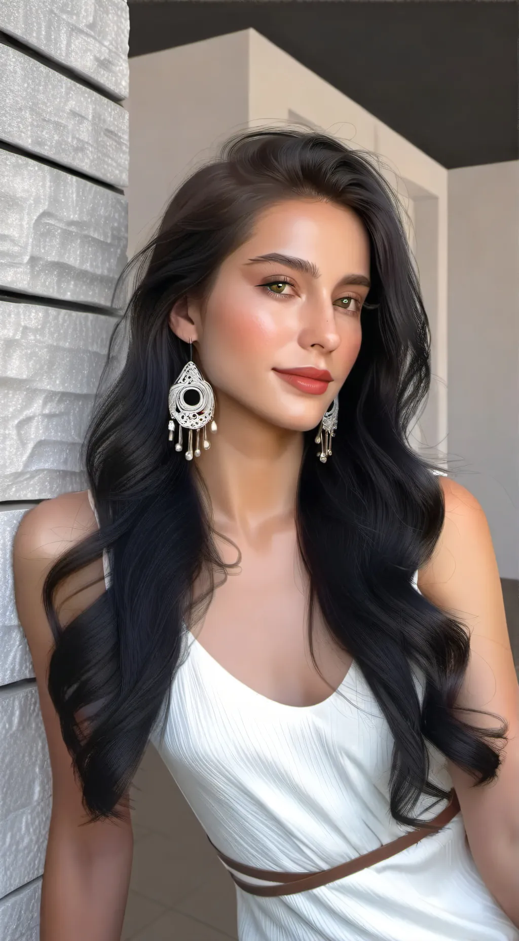 ai character: witch  background