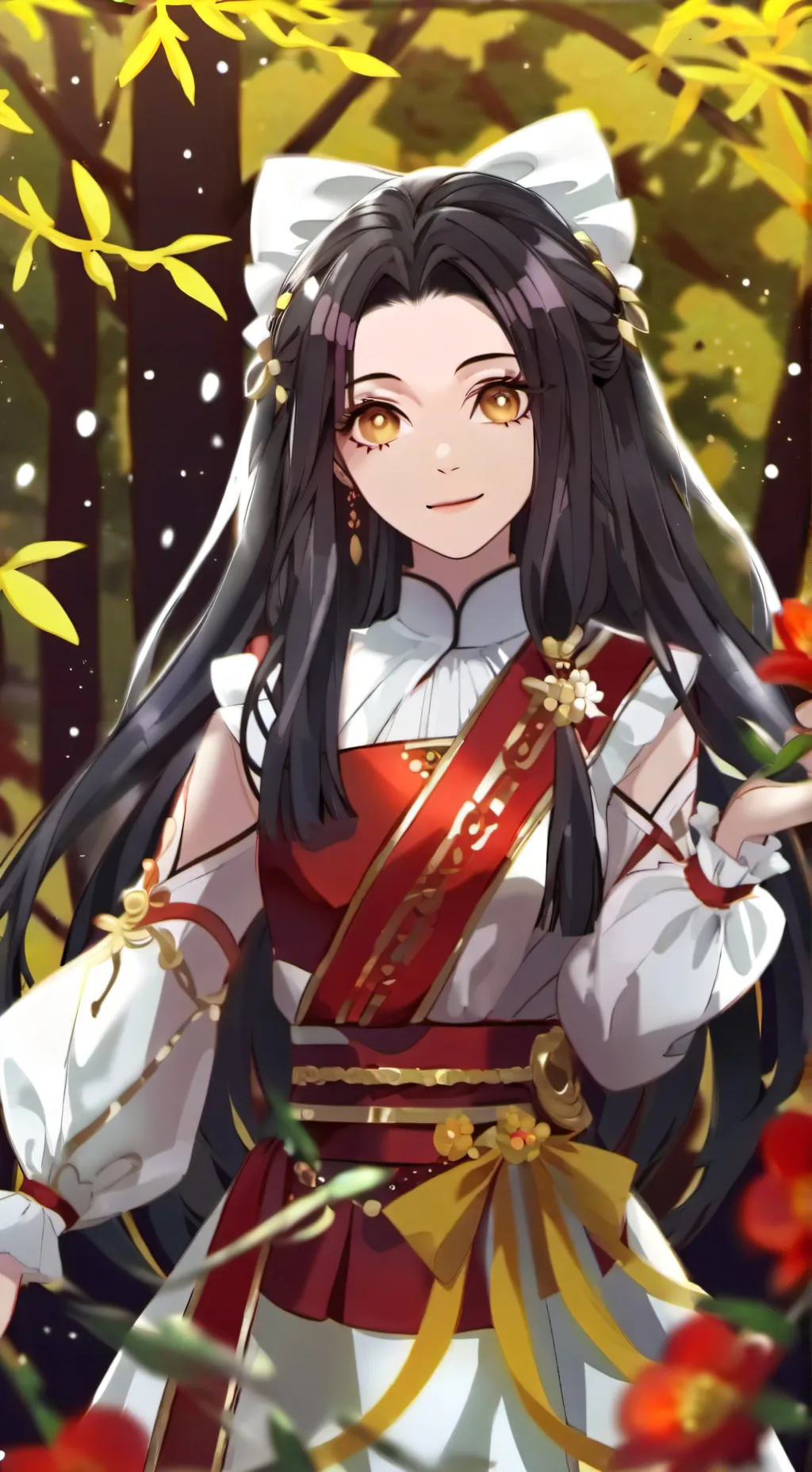 ai character: Ангелина  background