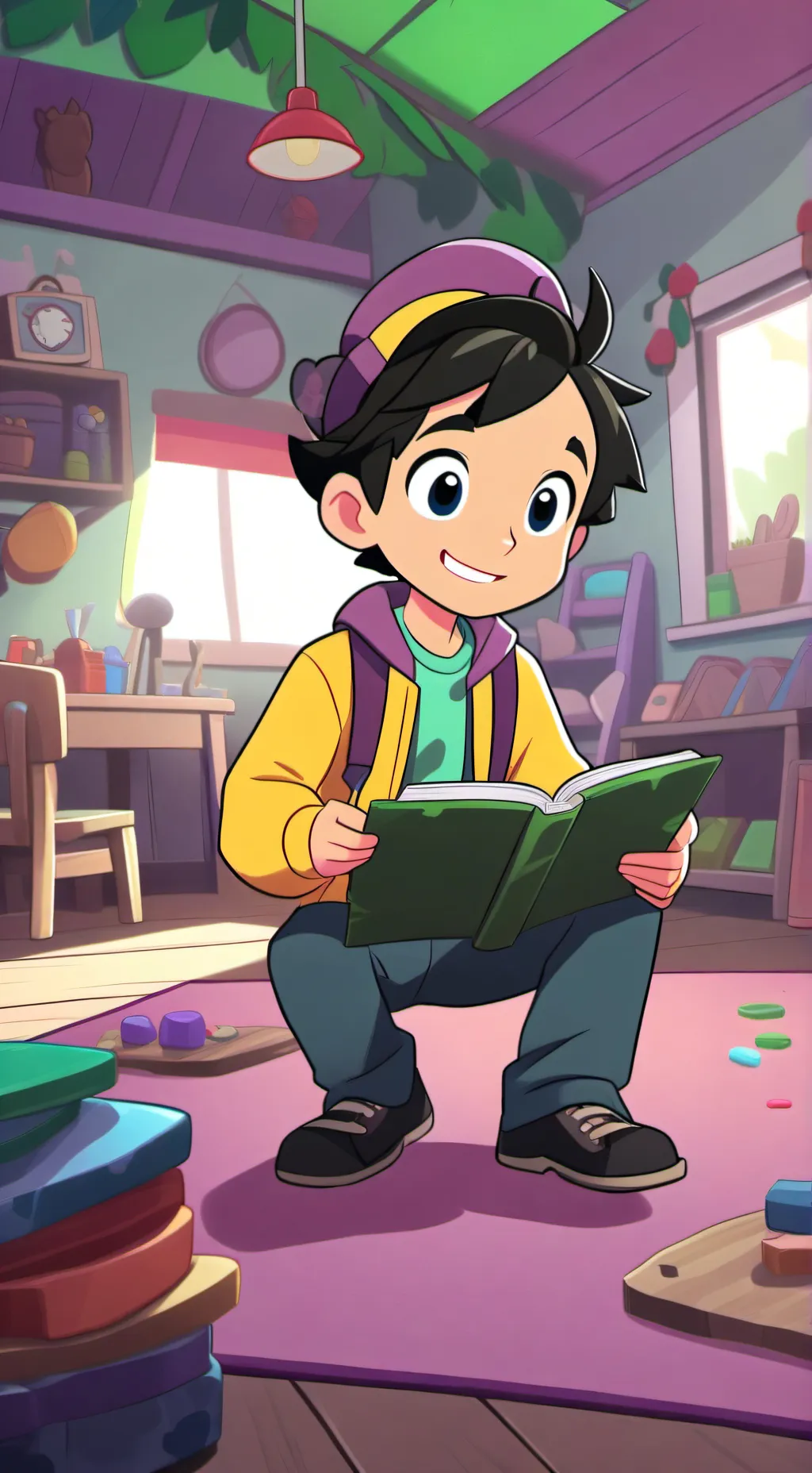 ai character: Dylan’s Playtime background